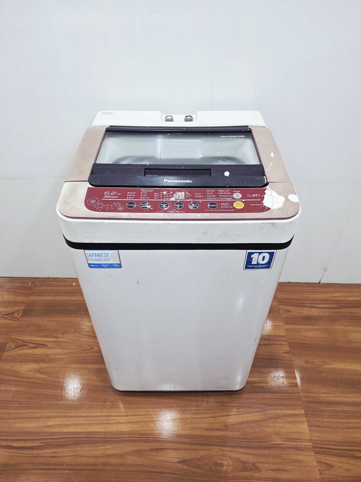 Panasonic 6.2kg Top Load Fully Automatic Washing Machine (Pre-Owned)