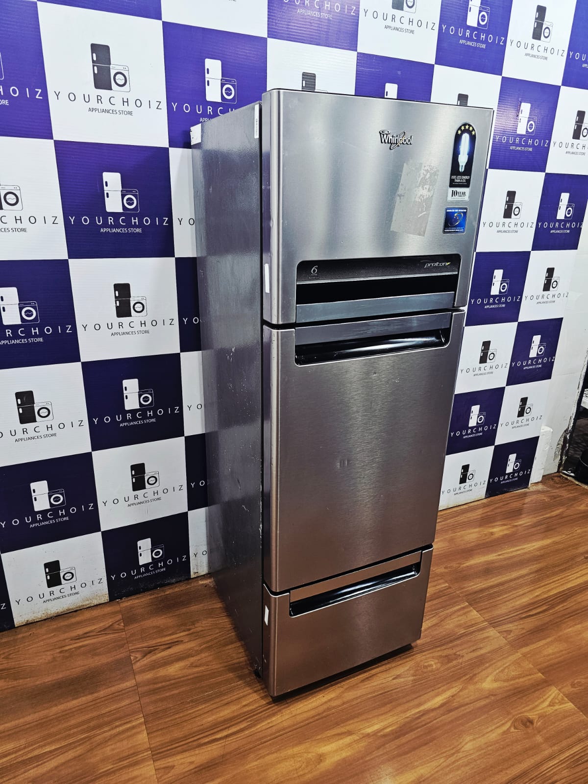 Whirlpool 260L Triple Door Refrigerator (Pre-Owned)