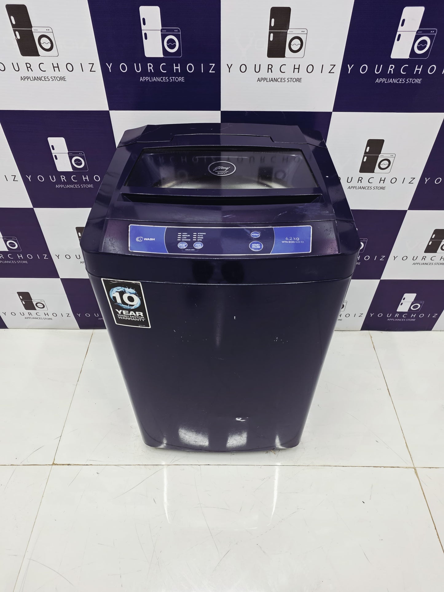 Godrej 6.2kg Top Load Fully Automatic Washing Machine (Pre-Owned)