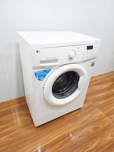LG 5.5 Kg Fully Automatic Front Load Washing Machine – White (Refurbished)