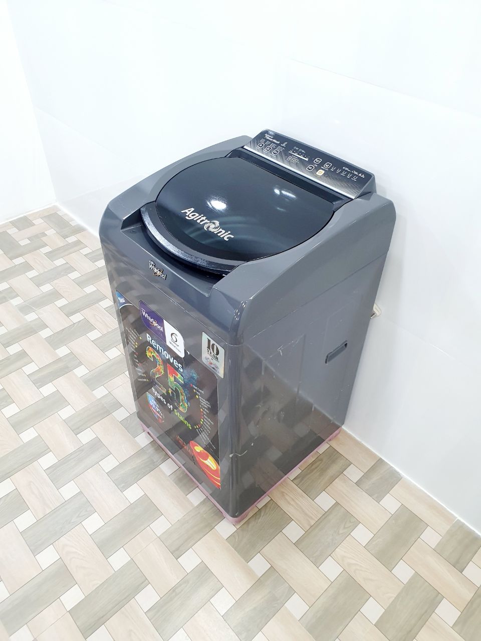 Whirlpool 6.5 Kg Fully Automatic Top Load Washing Machine – Dark Grey (Refurbished)