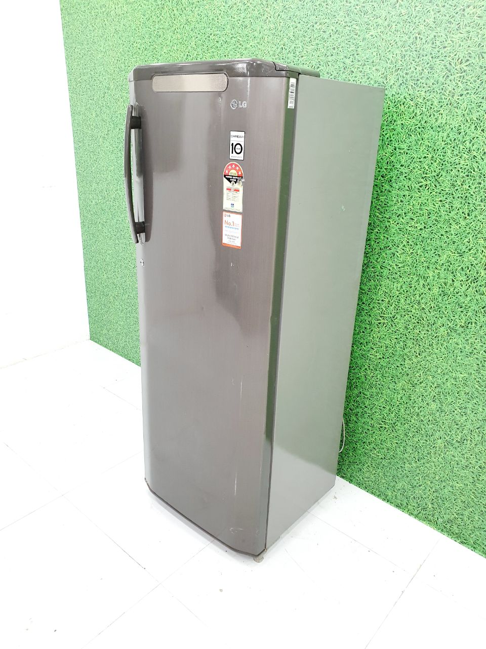 LG 200 L Single Door Refrigerator – Grey Finish (Refurbished)