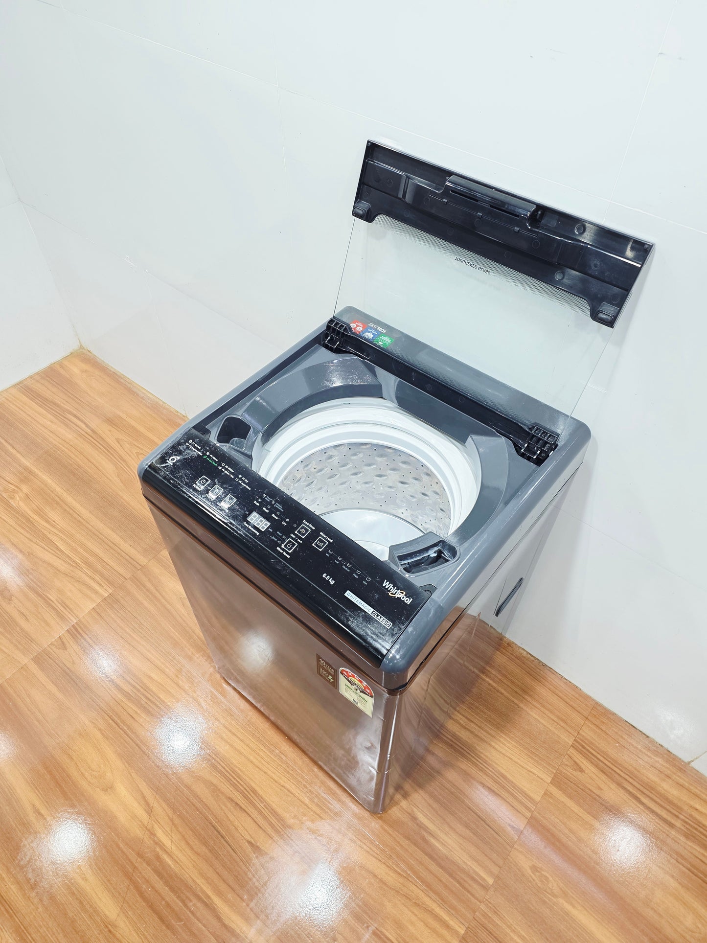 Whirlpool 6.5 Kg Fully Automatic Top Load Washing Machine – Grey (Refurbished)