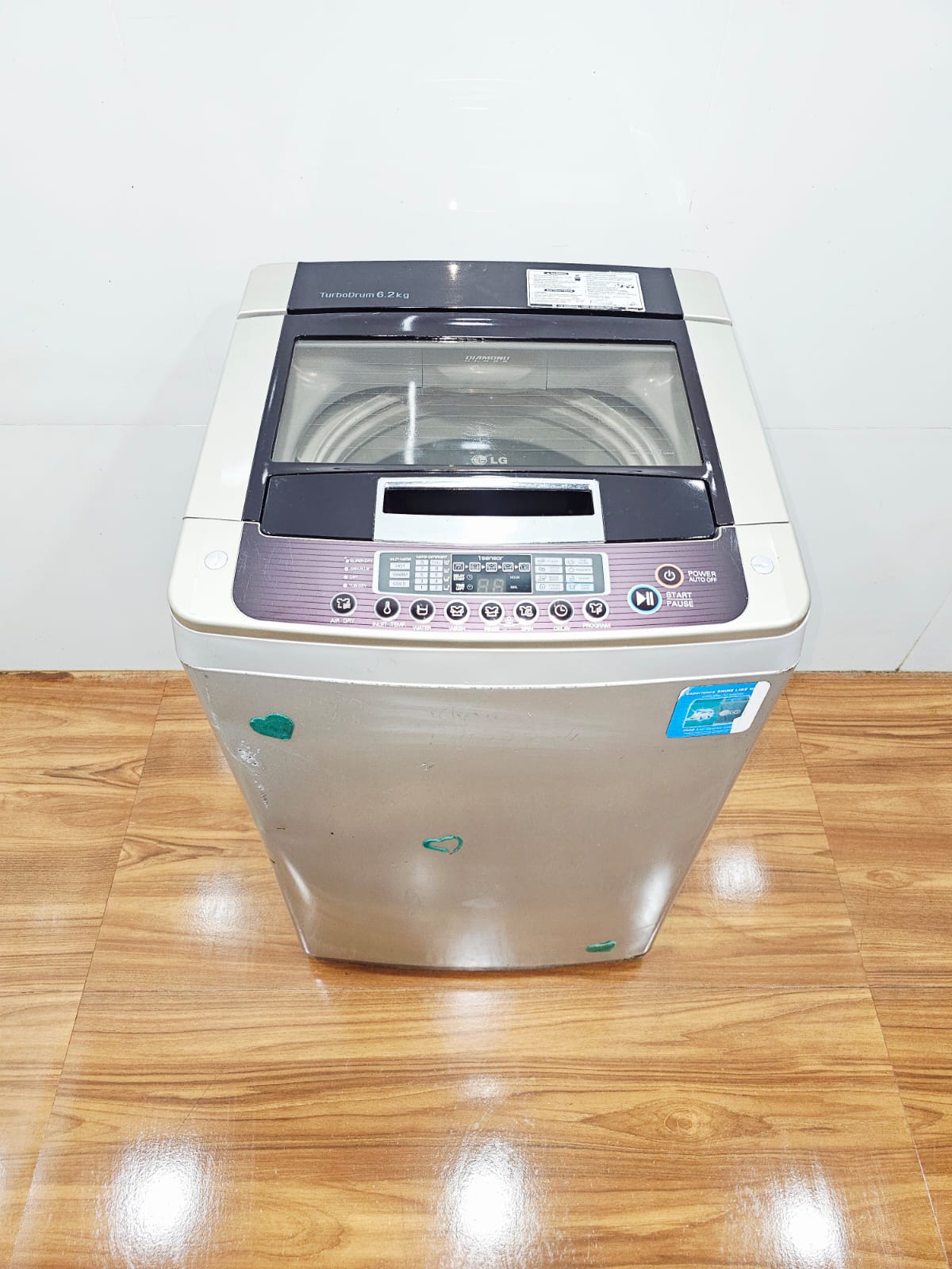 LG 6.2 Kg Fully Automatic Top Load Washing Machine – Silver (Refurbished)