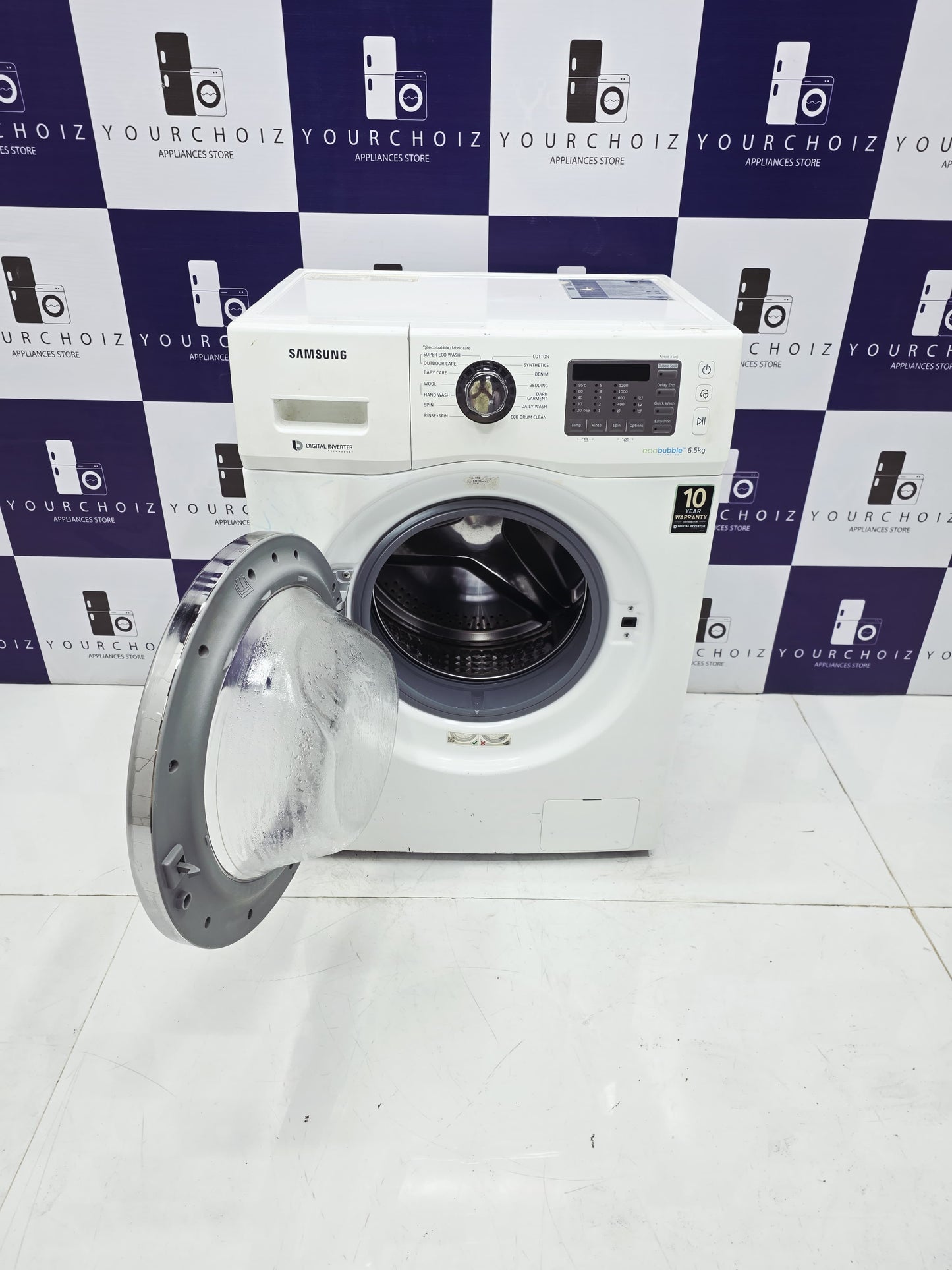 Samsung 6.5kg Front Load Fully Automatic Washing Machine Digital Inverter  (Pre-Owned)