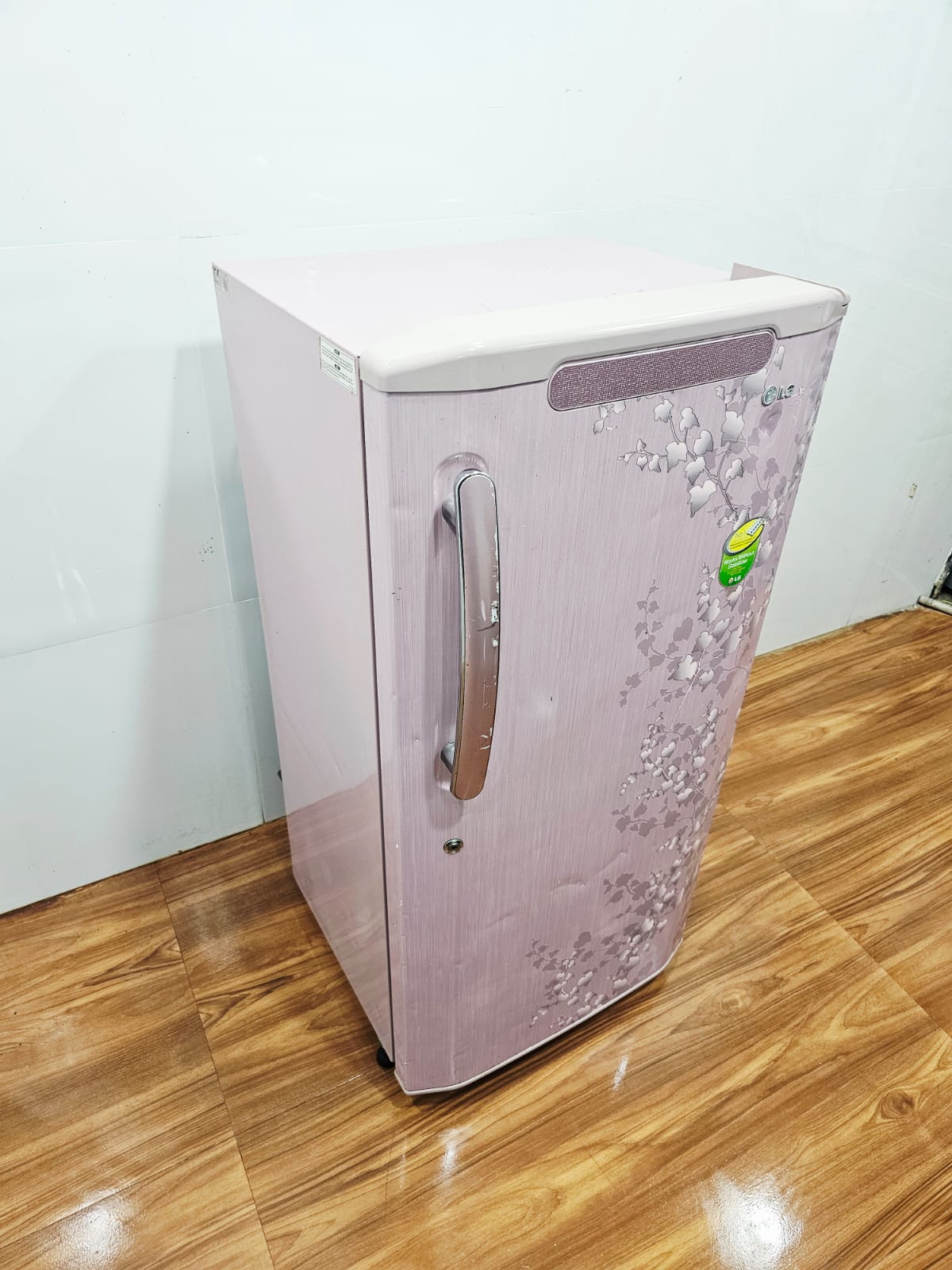 LG 190– L Single Door Refrigerator – Floral Purple (Refurbished)