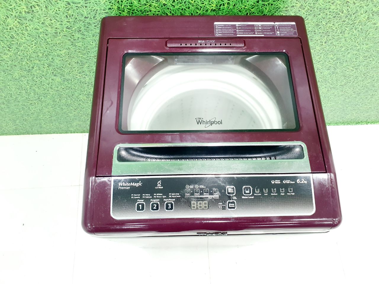 Whirlpool 6.2 Kg Fully Automatic Top Load Washing Machine – WhiteMagic (Refurbished)