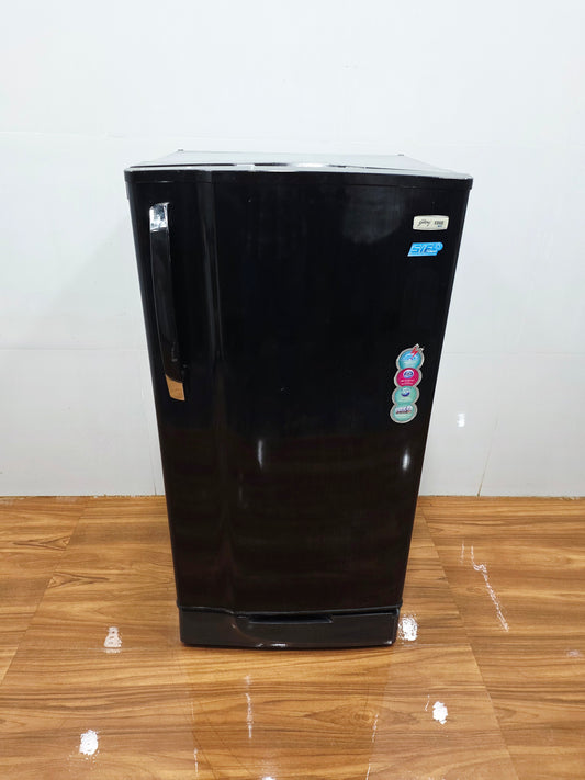 Godrej 190L Single Door Refrigerator – Black (Refurbished)
