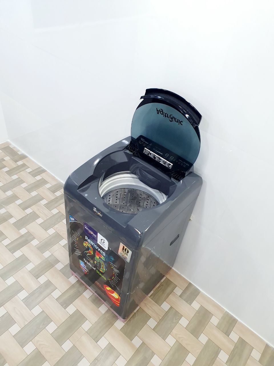 Whirlpool 6.5 Kg Fully Automatic Top Load Washing Machine – Dark Grey (Refurbished)