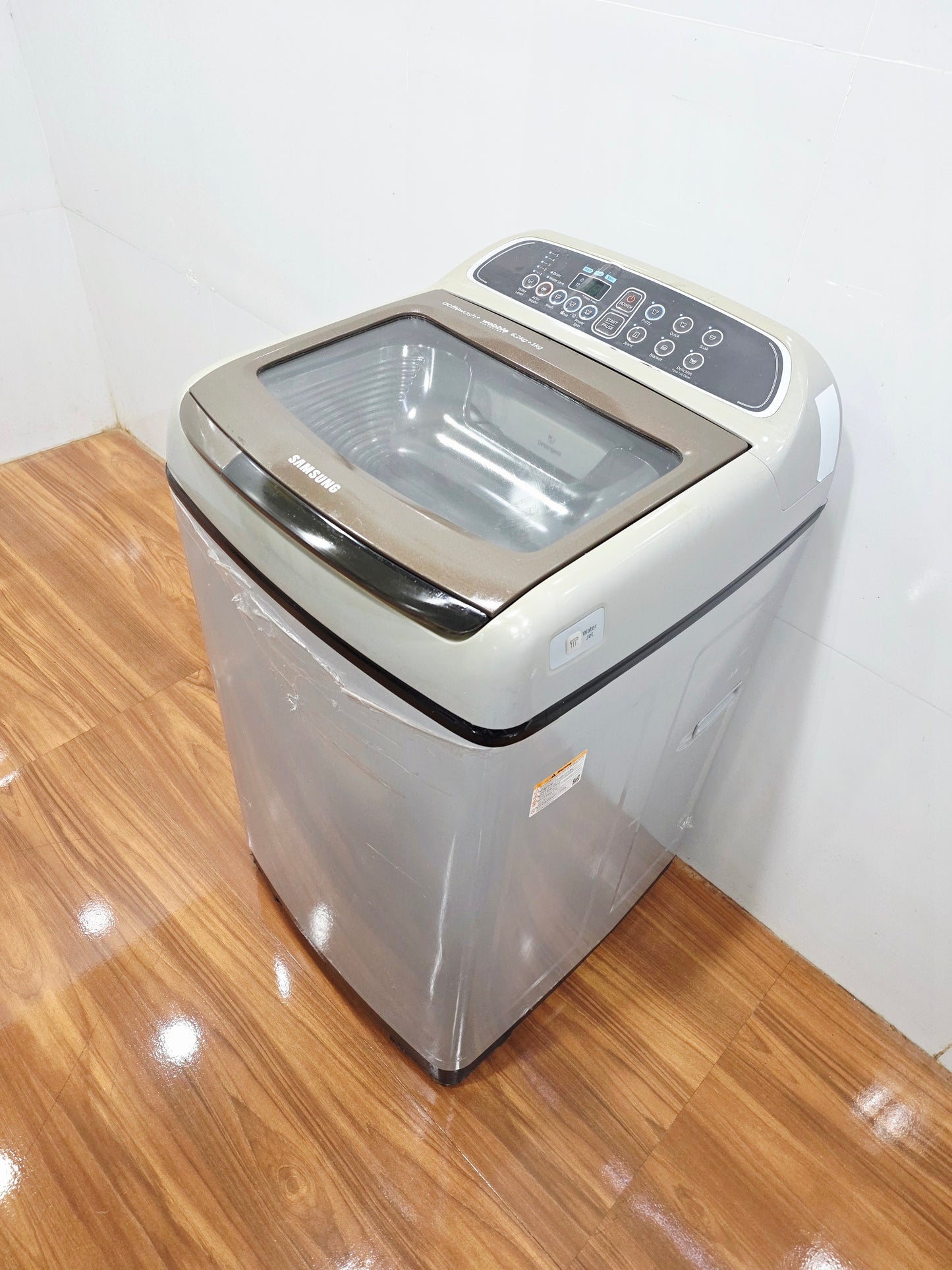 Samsung 6.2 Kg + 1 Kg Fully Automatic Top Load Washing Machine – Silver (Refurbished)