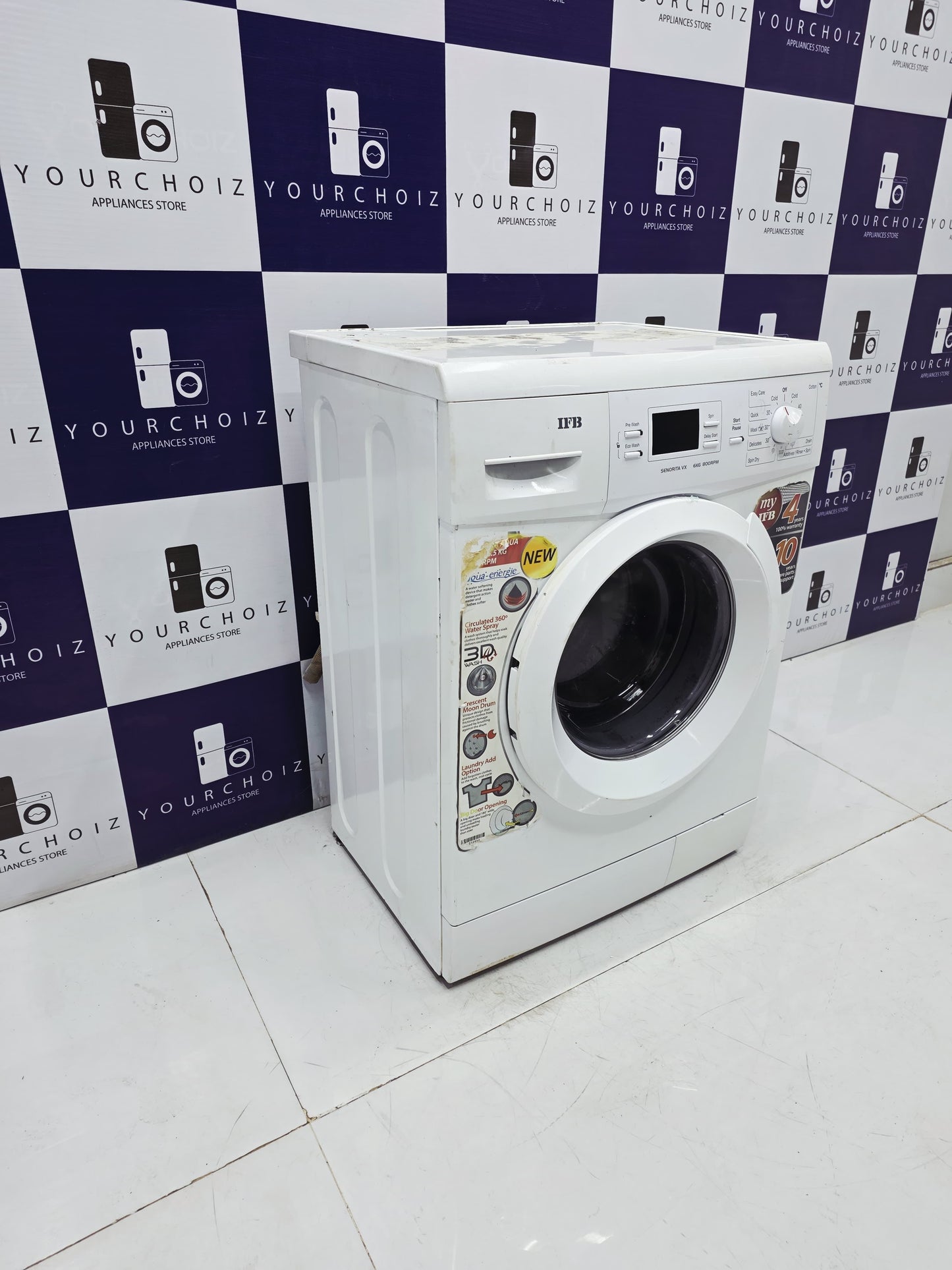 IFB 6kg Front Load Fully Automatic Washing Machine Senorita Vx  
 (Pre-Owned)