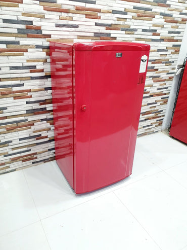 Haier 190L Direct Cool Single Door Refrigerator – Ruby Red (Refurbished