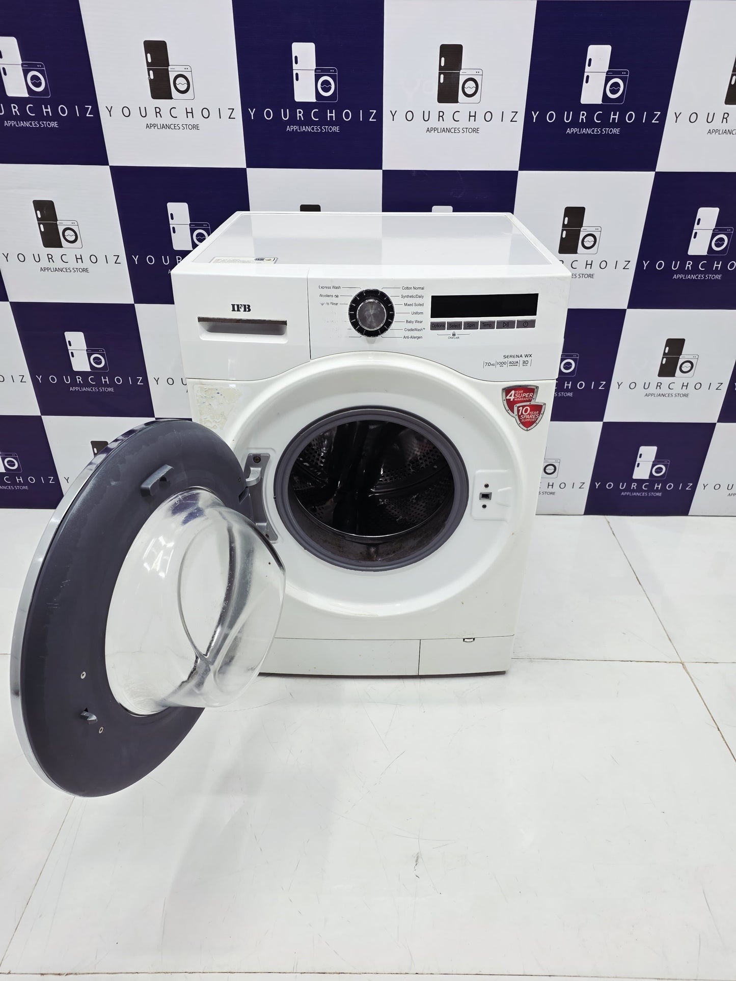 IFB 7kg Front Load Fully Automatic Washing Machine Serena wx (Pre-Owned)