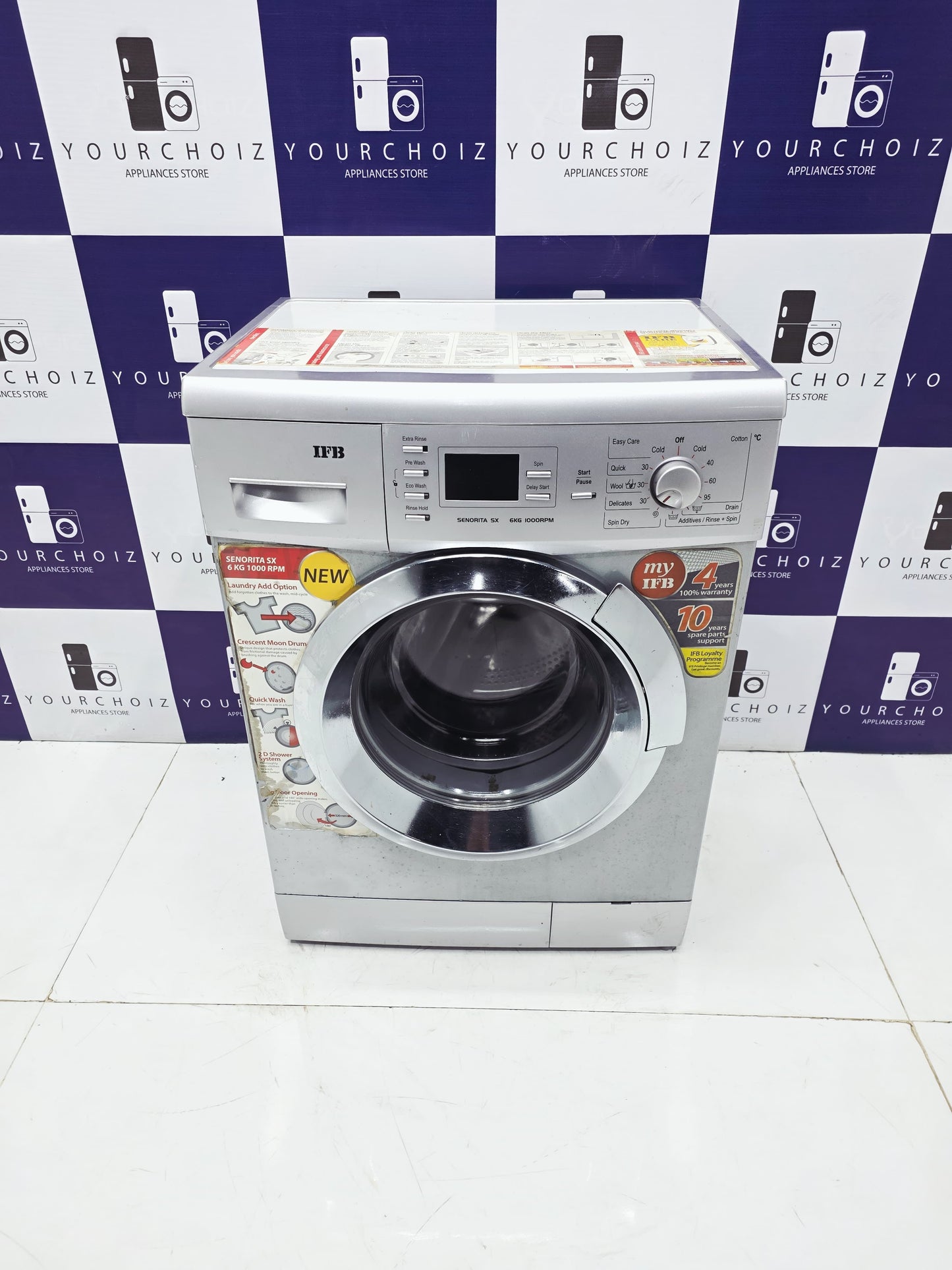 IFB 6kg Front Load Fully Automatic Washing Machine Senorita Sx (Pre-Owned)