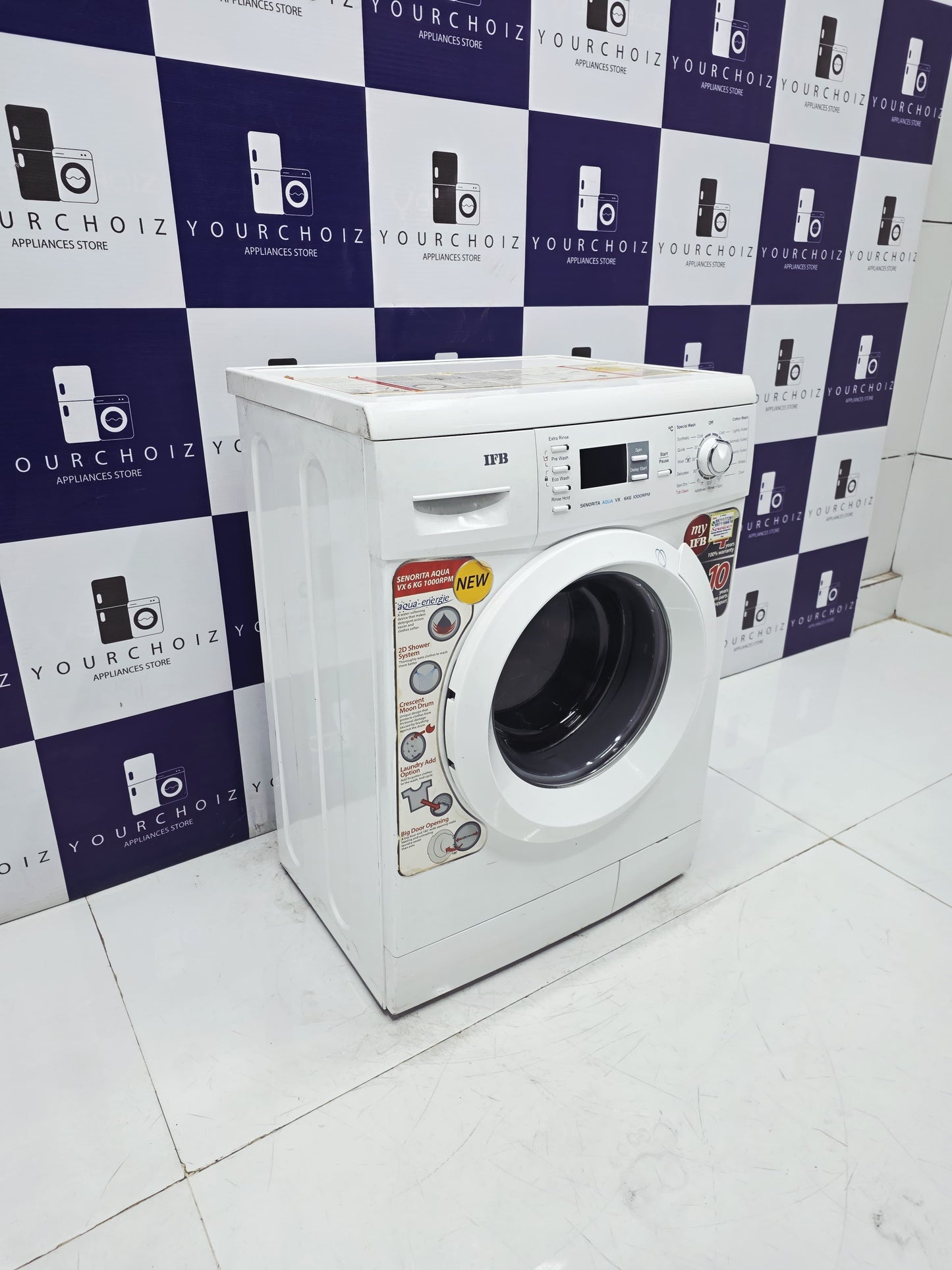 IFB 6kg Front Load Fully Automatic Washing Machine Senorita Aqua VX (Pre-Owned)