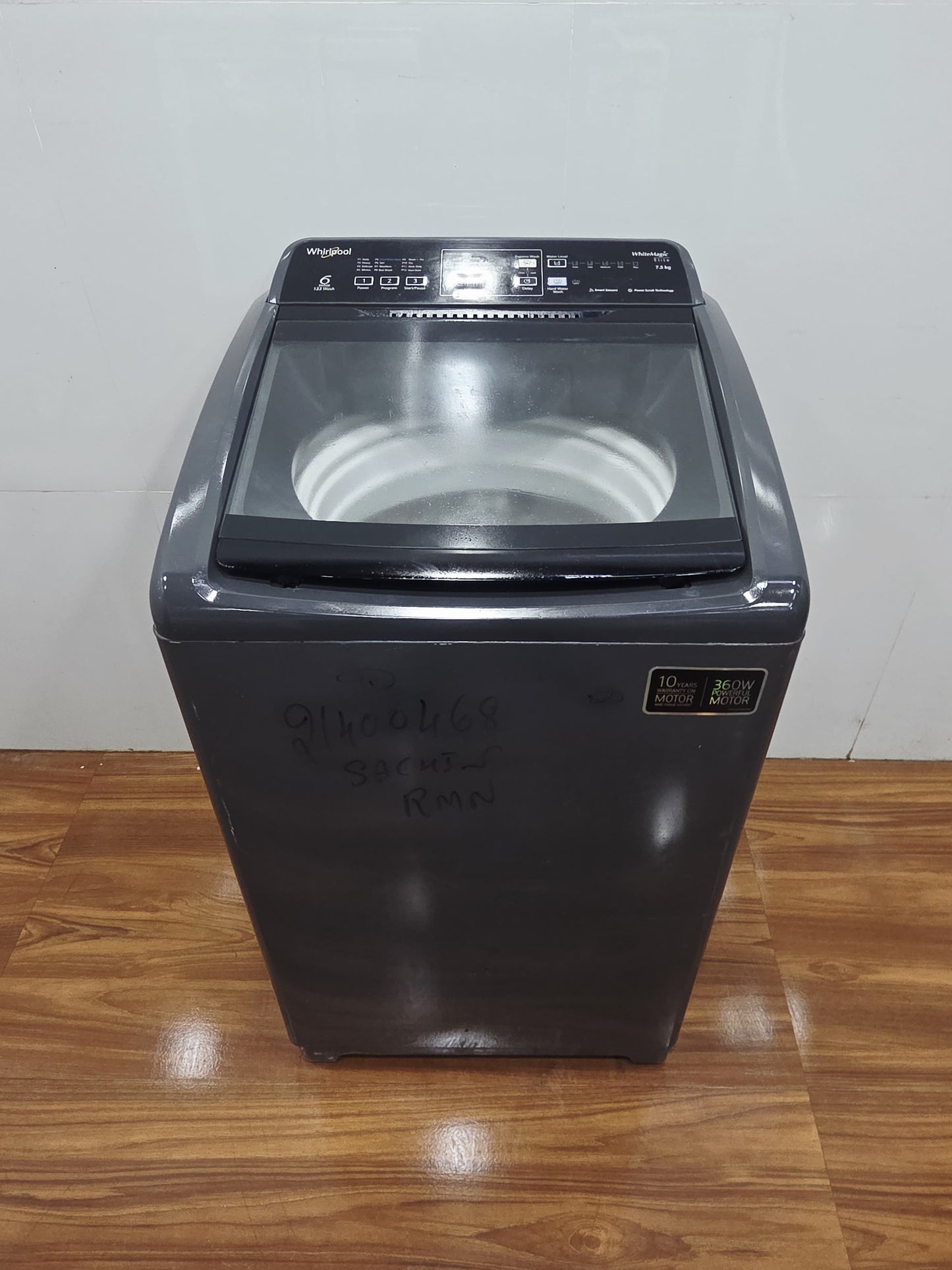 Whirlpool 7.5kg Top Load Fully Automatic Washing Machine (Pre-Owned)