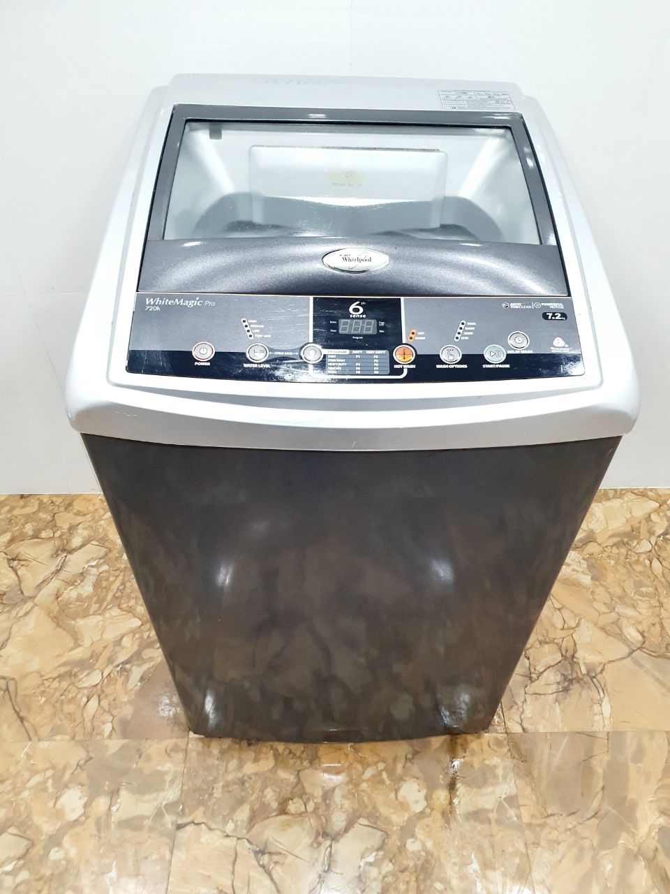 Whirlpool 7.2 Kg WhiteMagic Pro Fully Automatic Top Load Washing Machine – Grey (Refurbished)