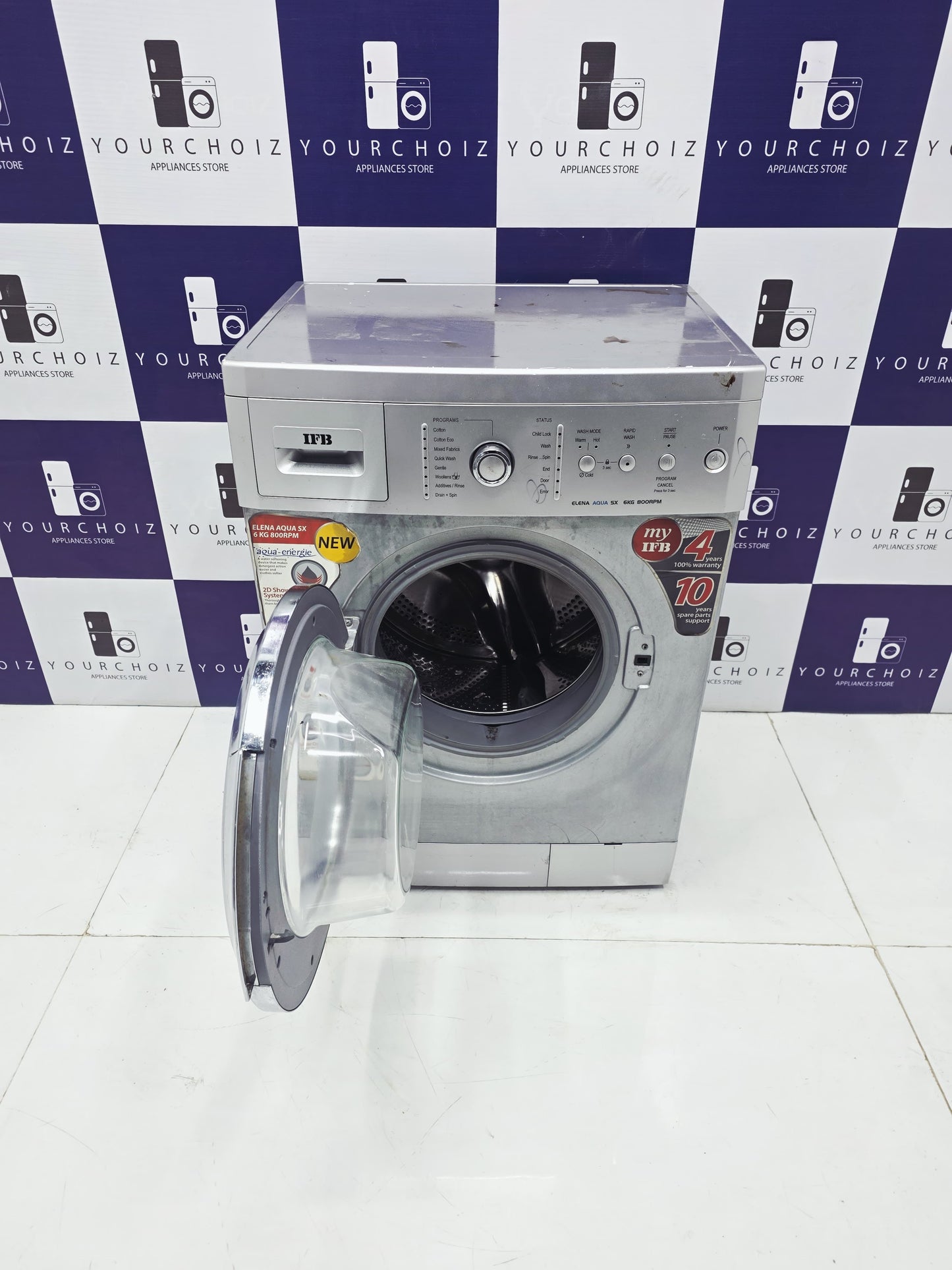 IFB 6kg Front Load Fully Automatic Washing Machine Elena Aqua Sx (Pre-Owned)