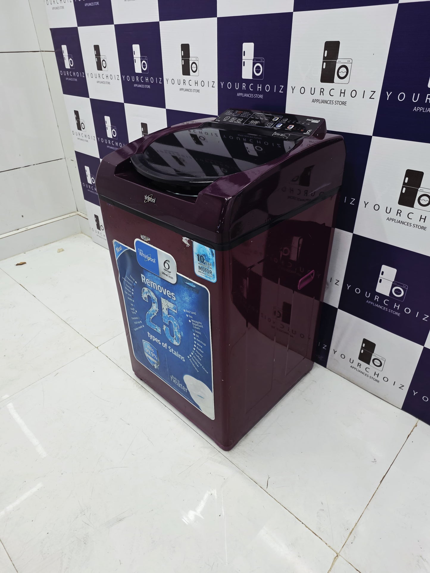 Whirlpool 6.2kg Top Load Fully Automatic Washing Machine Stainwash Ultra  (Pre-Owned)