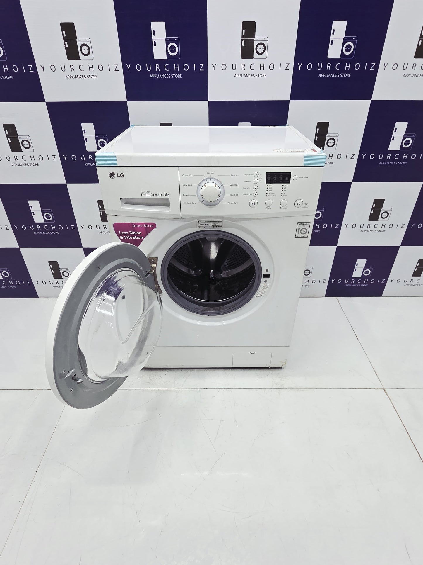 LG 5.5kg Front Load Fully Automatic Washing Machine Direct Drive (Pre-Owned)