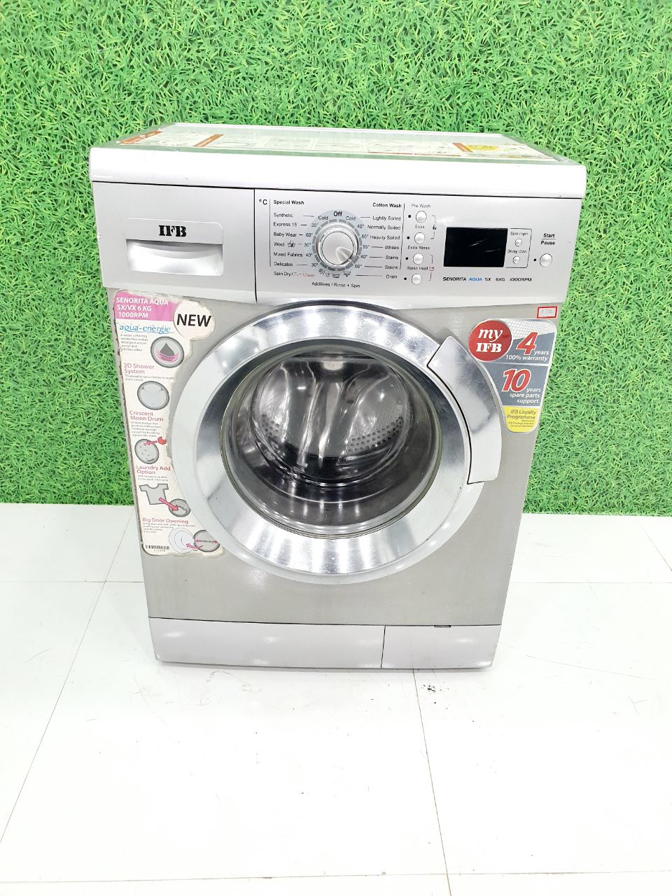 IFB 6Kg Fully Automatic Front Load Washing Machine – Senorita Aqua SX (Refurbished)