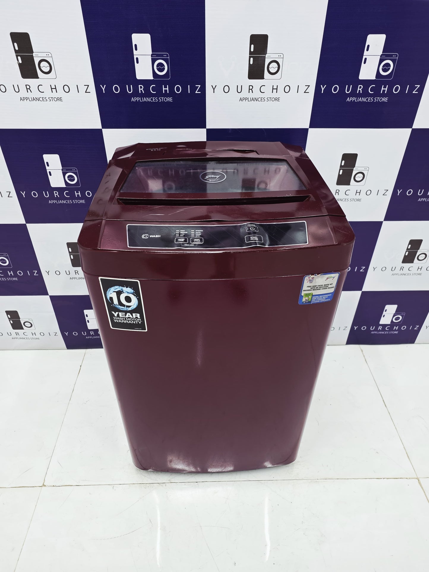 Godrej 6.5kg Top Load Fully Automatic Washing Machine (Pre-Owned)