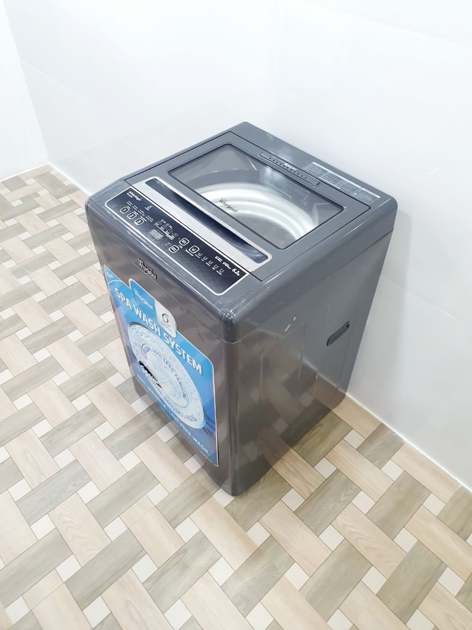 Whirlpool 6.2 Kg Fully Automatic Top Load Washing Machine – Grey (Refurbished)