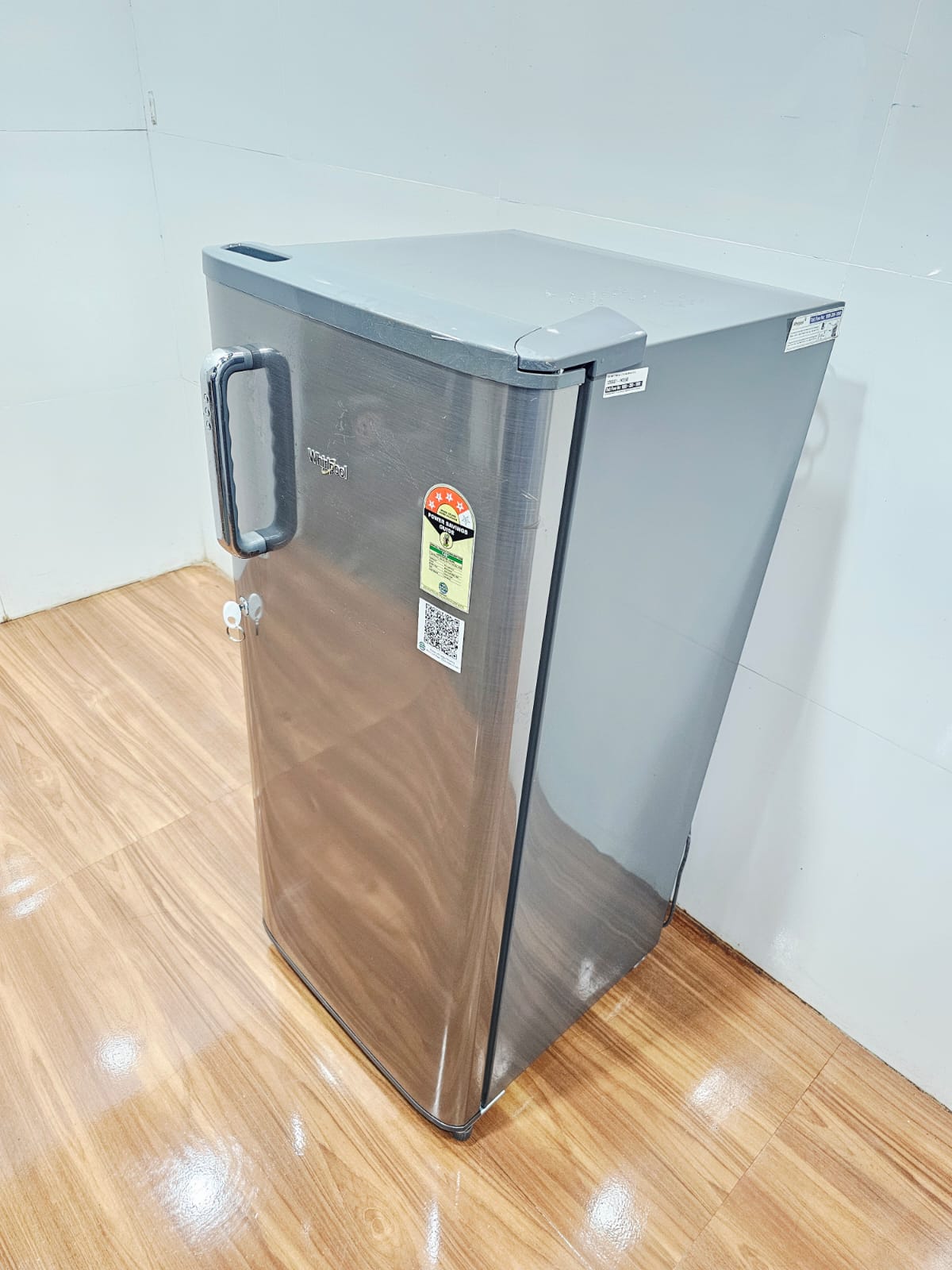 Whirlpool 190– L Single Door Refrigerator – Grey (Refurbished)