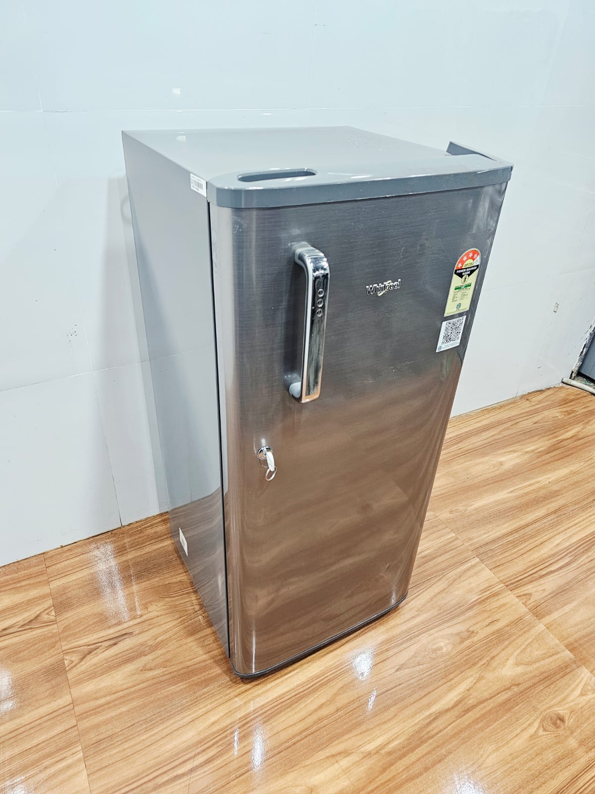 Whirlpool 190– L Single Door Refrigerator – Grey (Refurbished)