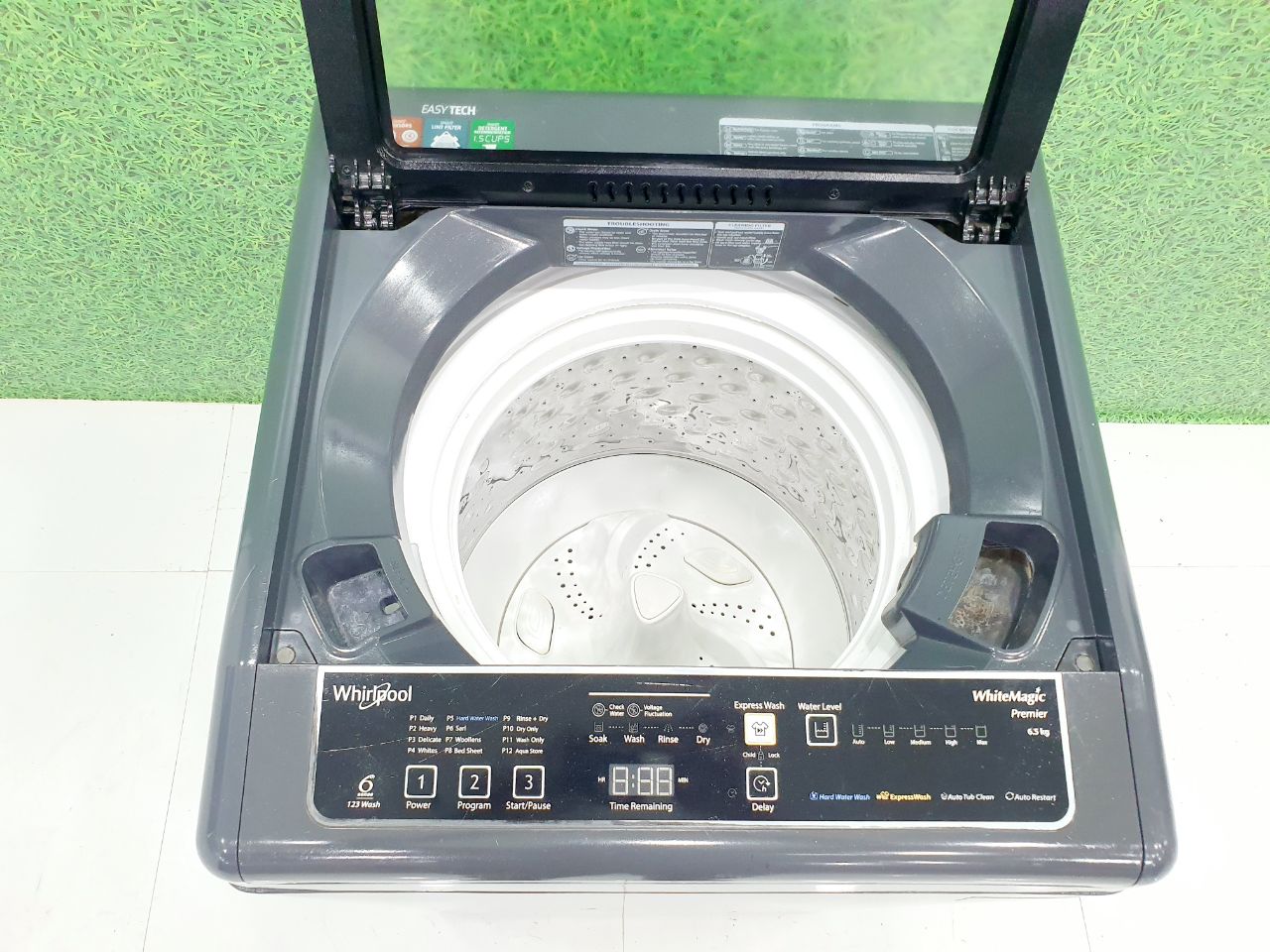 Whirlpool 6.5 Kg Fully Automatic Top Load Washing Machine – WhiteMagic Premier Series (Refurbished)