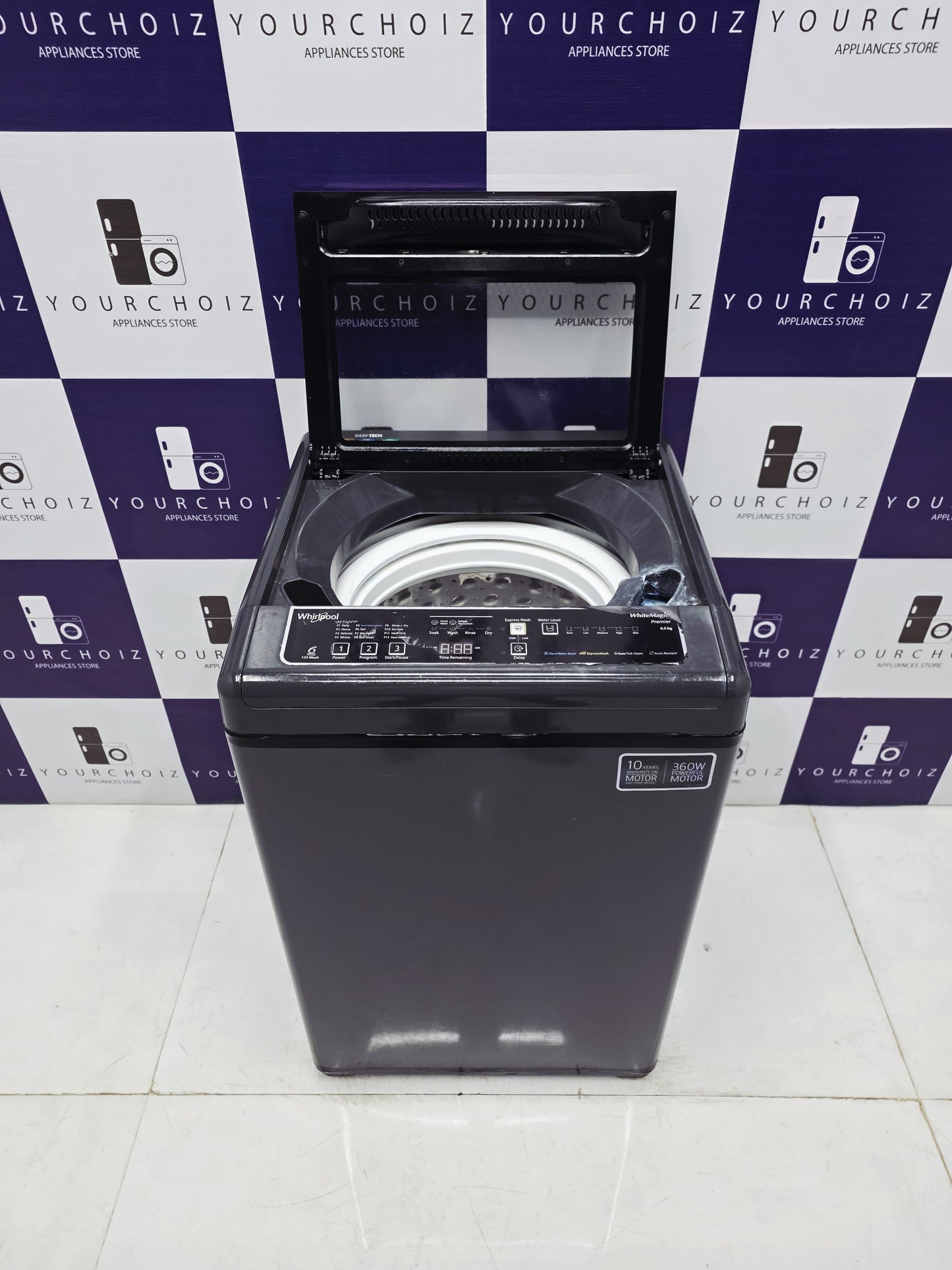 Whirlpool 6.5kg Top Load Fully Automatic Washing Machine Whitemagic premier (Pre-Owned)