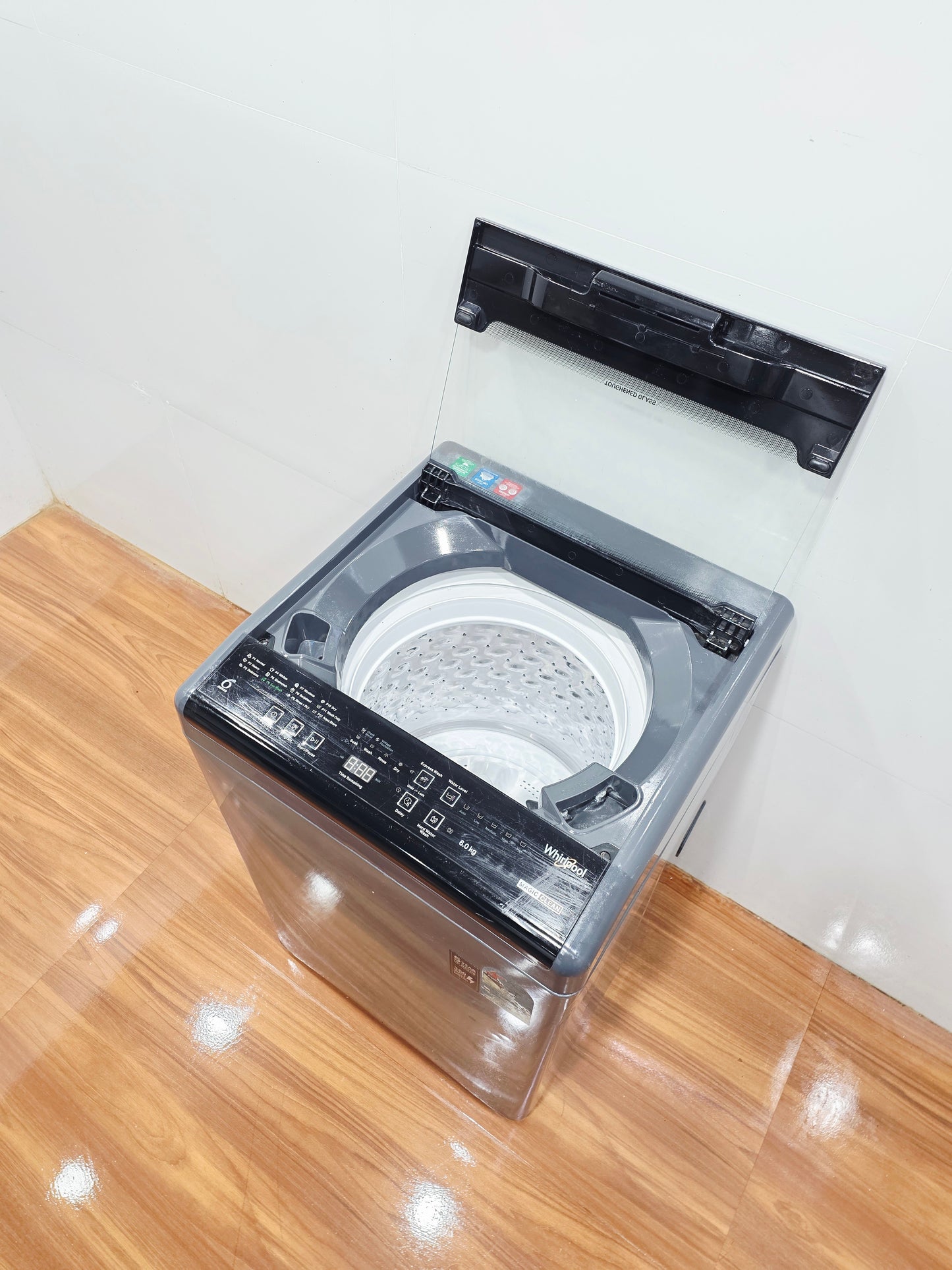 Whirlpool 6 Kg Fully Automatic Top Load Washing Machine – Grey (Refurbished)