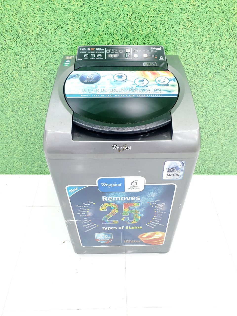 Whirlpool 6.5 Kg Fully Automatic Top Load Washing Machine – StainWash Ultra (Refurbished)