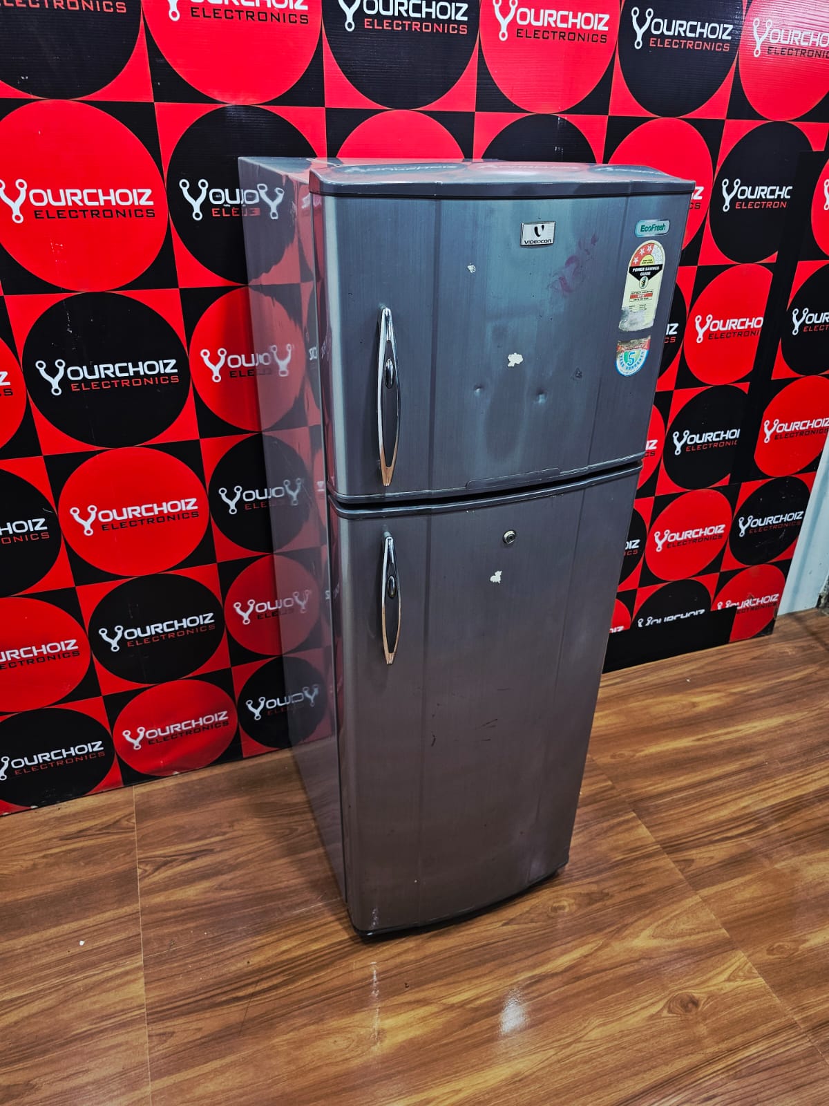 Videocon 245L Double Door Refrigerator – Frost Free (Refurbished)
