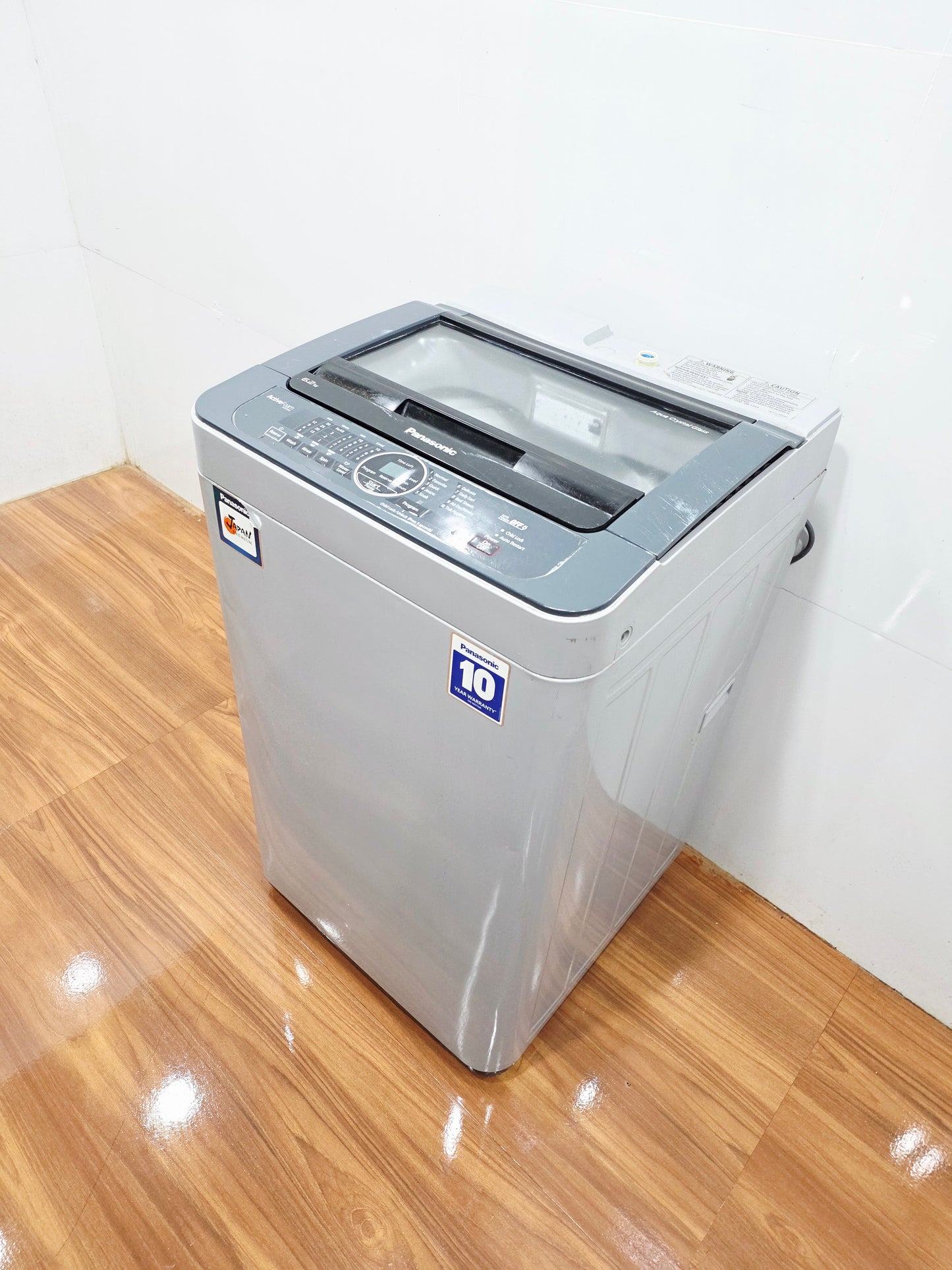 Panasonic 6.2 Kg Fully Automatic Top Load Washing Machine – Silver (Refurbished)