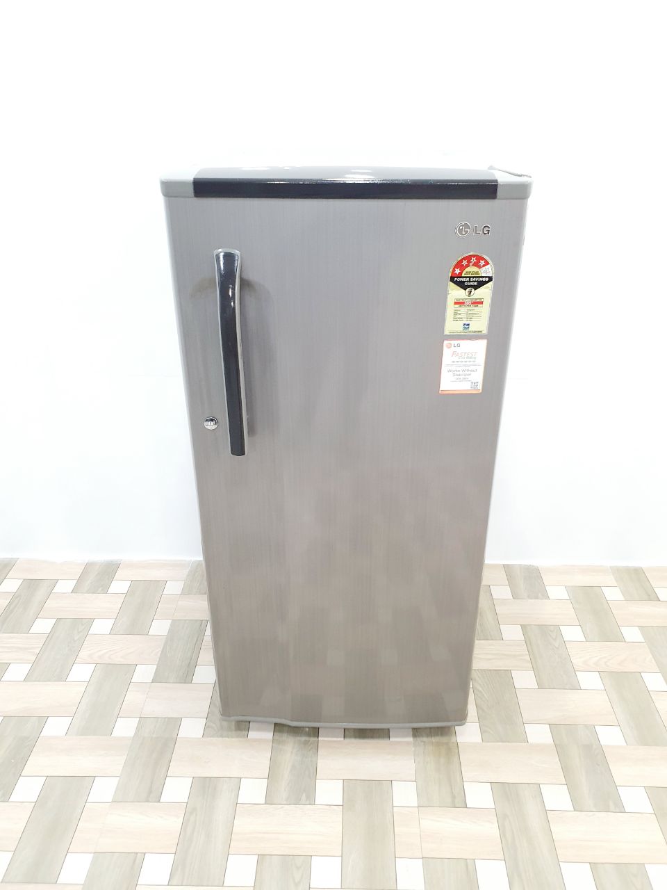 LG 190L Single Door Refrigerator – Silver (Refurbished)