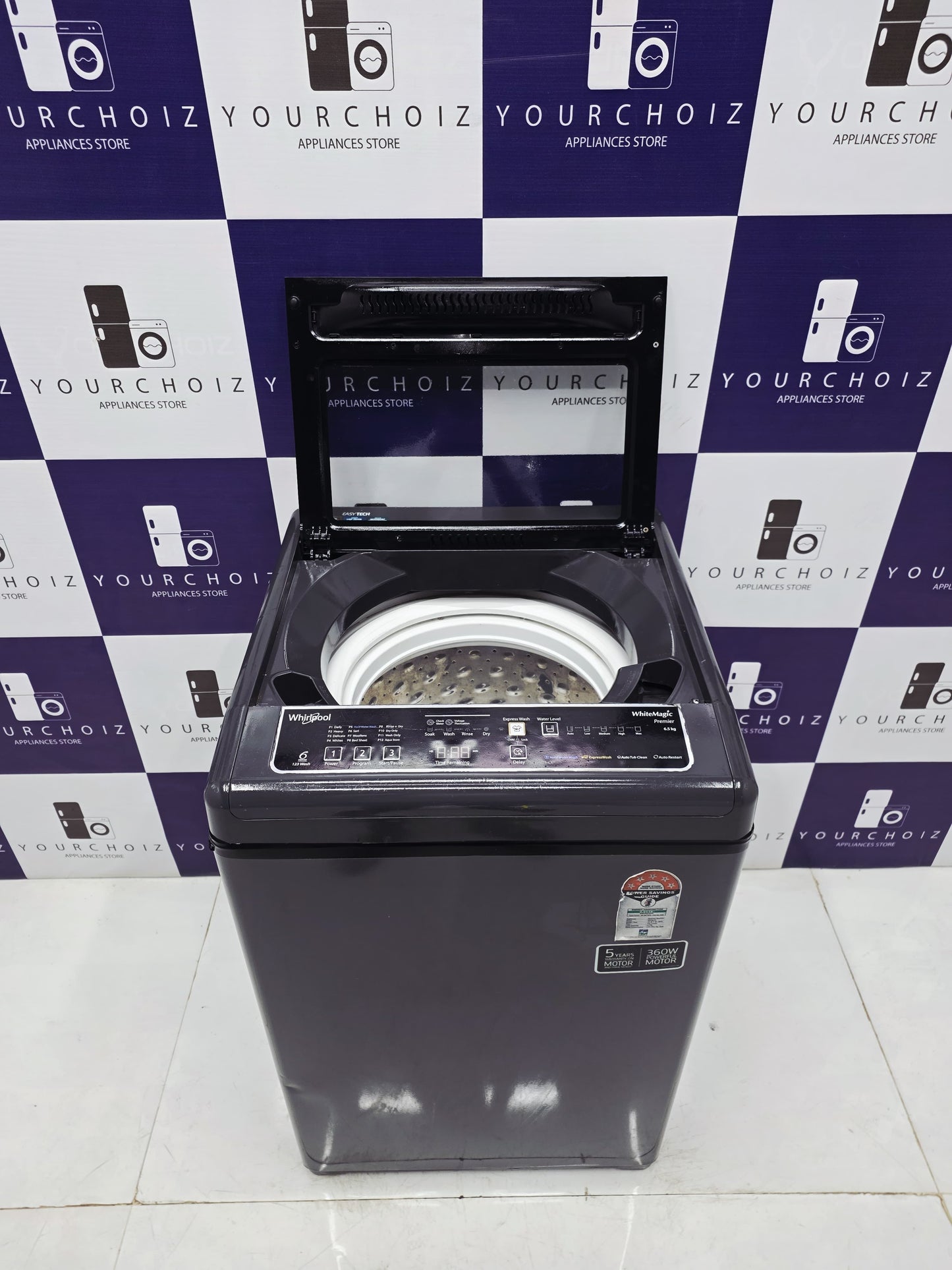 Whirlpool 6.5kg Top Load Fully Automatic Washing Machine Whitemagic premier  (Pre-Owned)