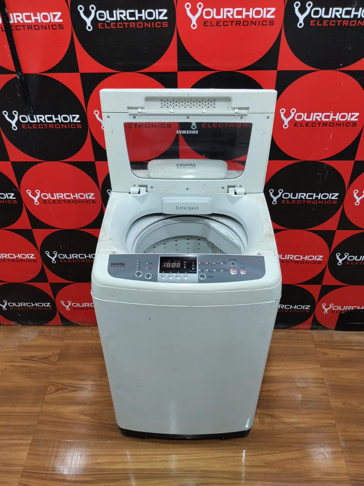 Samsung 6.2 Kg Fully Automatic Top Load Washing Machine – Silver Grey (Refurbished)