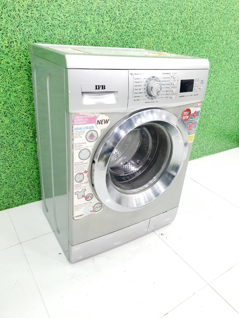 IFB 6Kg Fully Automatic Front Load Washing Machine – Senorita Aqua SX (Refurbished)