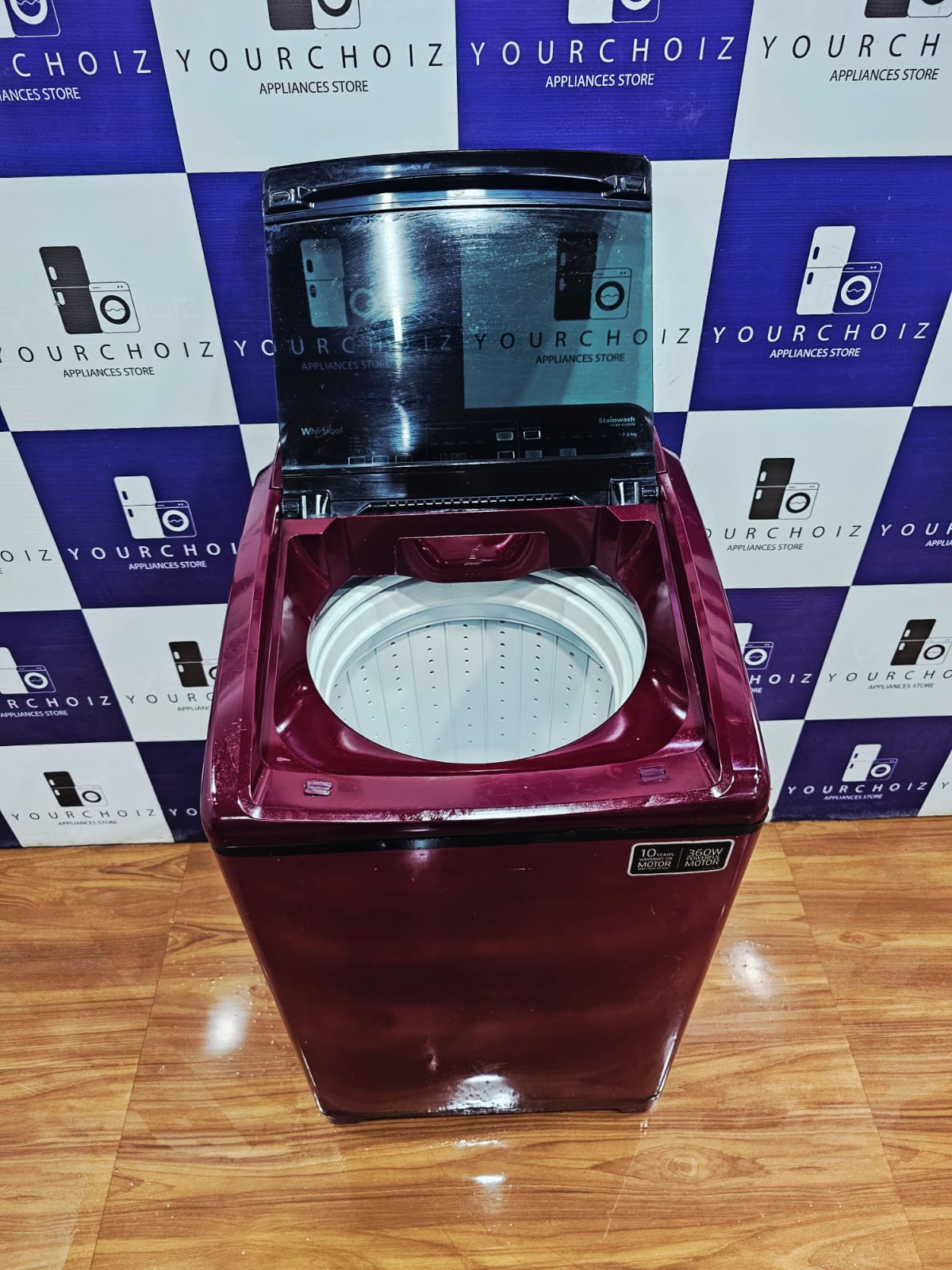 Whirlpool 7.5kg Top Load Fully Automatic Washing Machine (Pre-Owned)