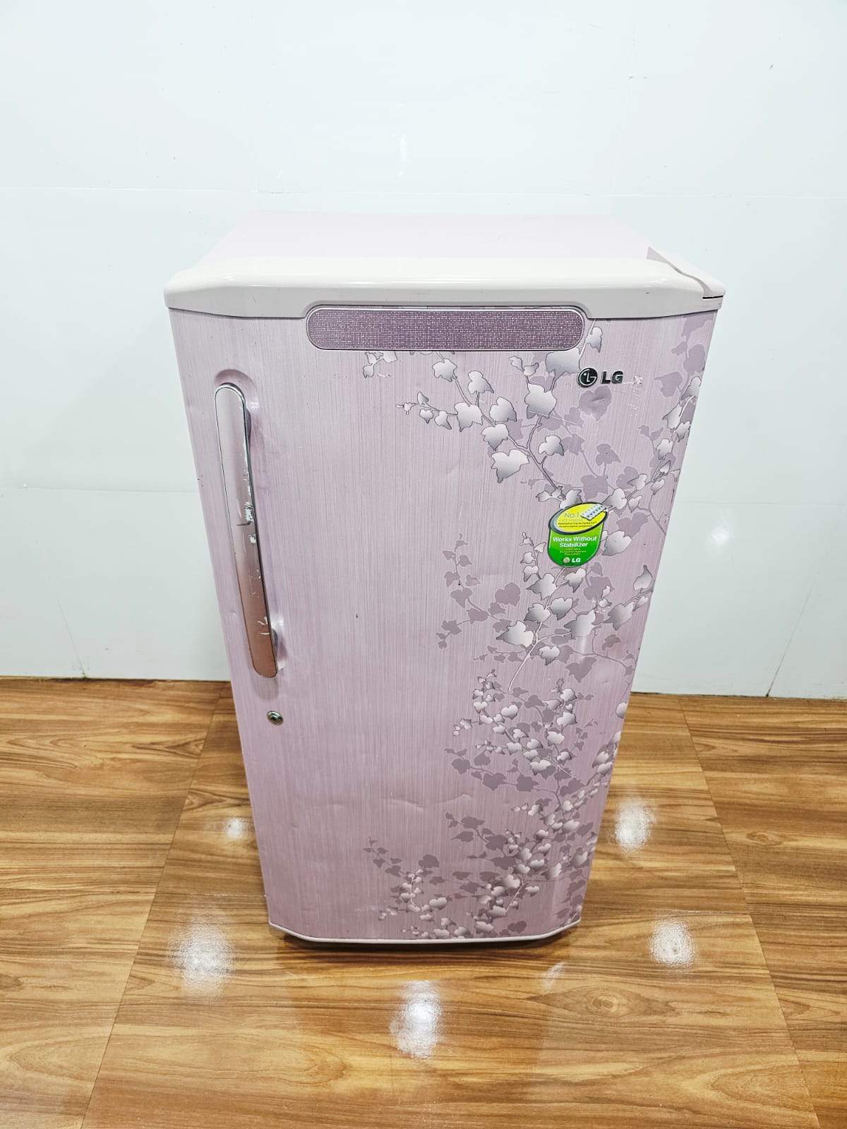 LG 190– L Single Door Refrigerator – Floral Purple (Refurbished)