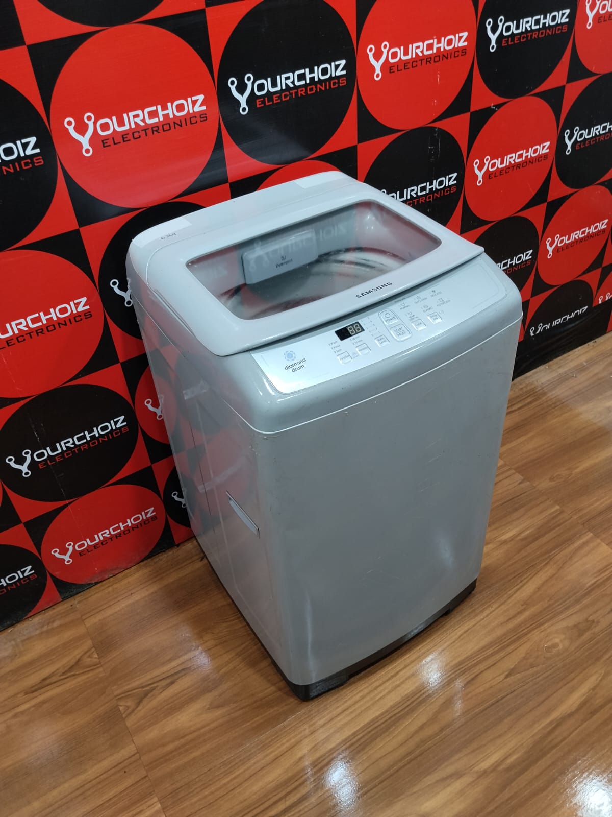 Samsung 6.2 Kg Fully Automatic Top Load Washing Machine – Grey (Refurbished)