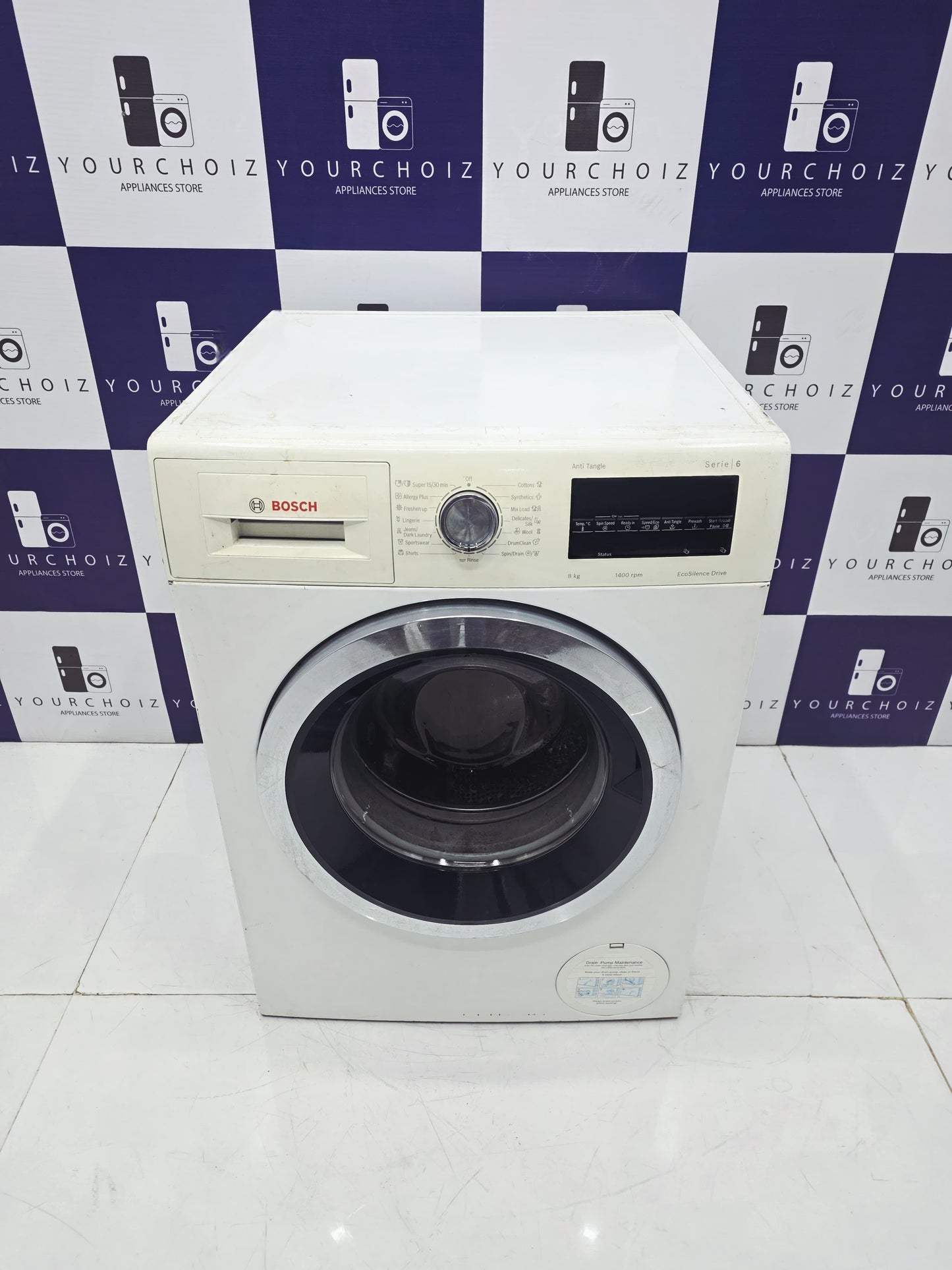 Bosch 8kg Front Load Fully Automatic Washing Machine  (Pre-Owned)