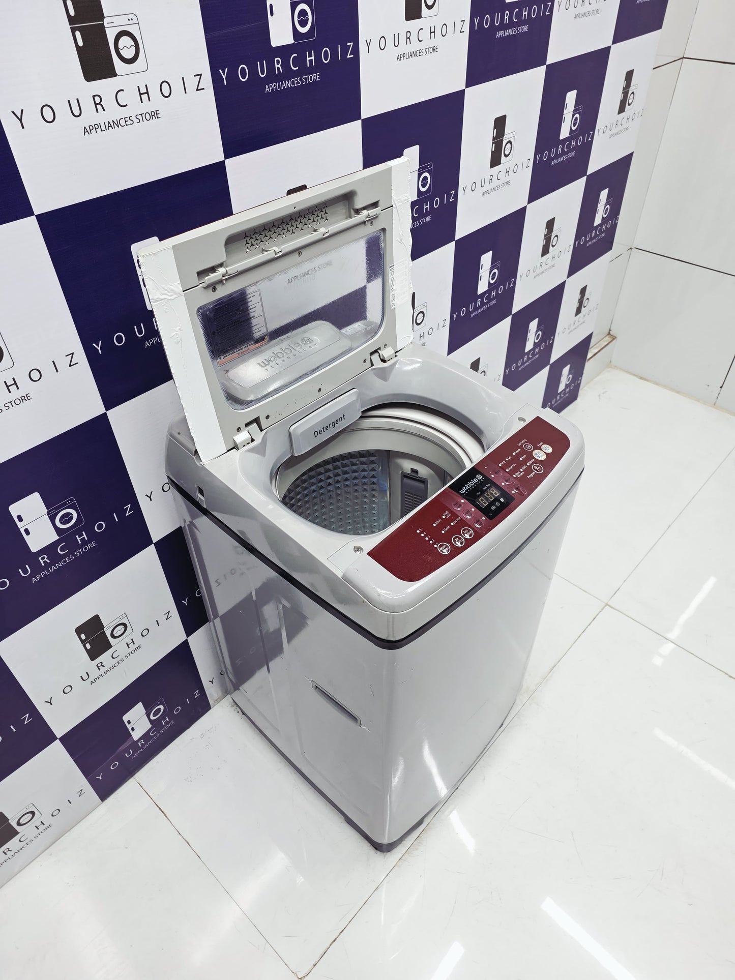 Samsung 6.2kg Top Load Fully Automatic Washing Machine Wobble (Pre-Owned)