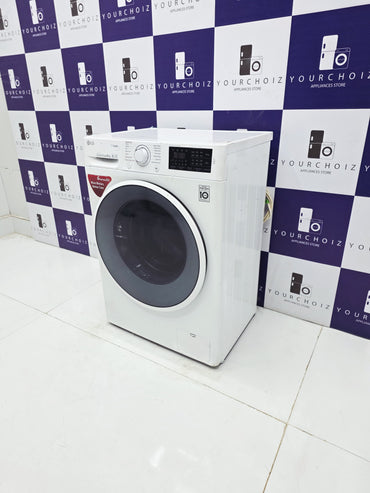 LG 6kg Front Load Fully Automatic Washing Machine Inverter Direct Drive  (Pre-Owned)