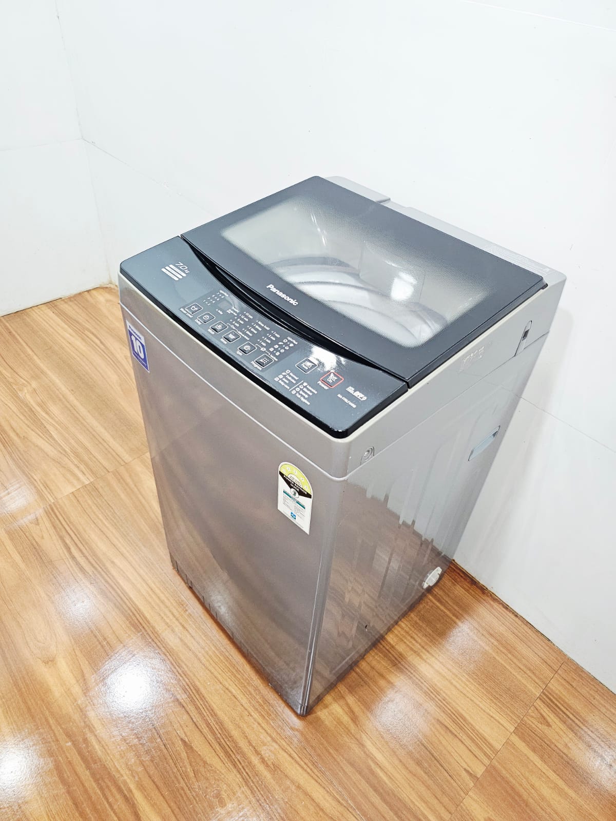 Panasonic 7 Kg Fully Automatic Top Load Washing Machine – Grey (Refurbished)