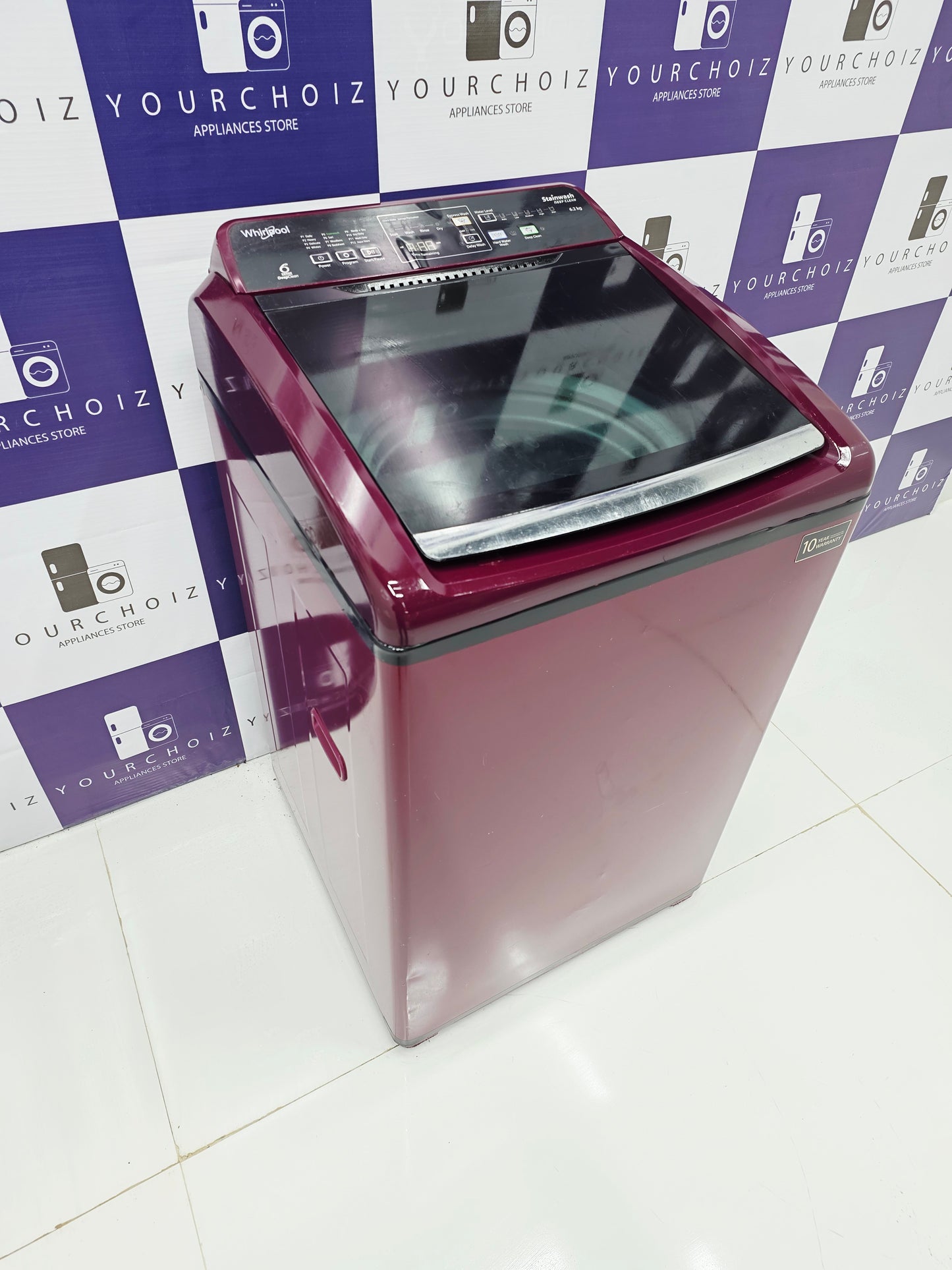 Whirlpool 6.2kg Top Load Fully Automatic Washing Machine (Pre-Owned)