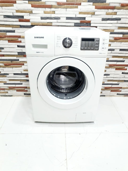 Samsung 5.5 Kg Fully Automatic Front Load Washing Machine – White (Refurbished)