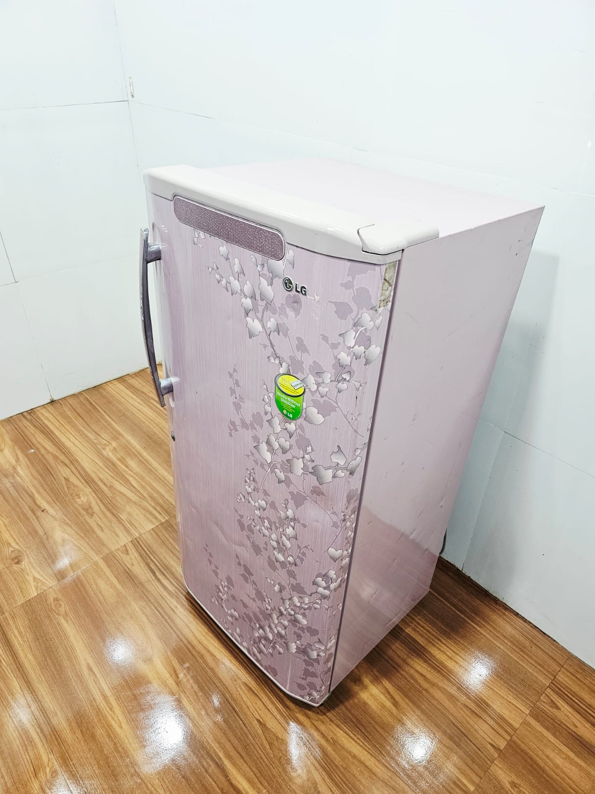 LG 190– L Single Door Refrigerator – Floral Purple (Refurbished)