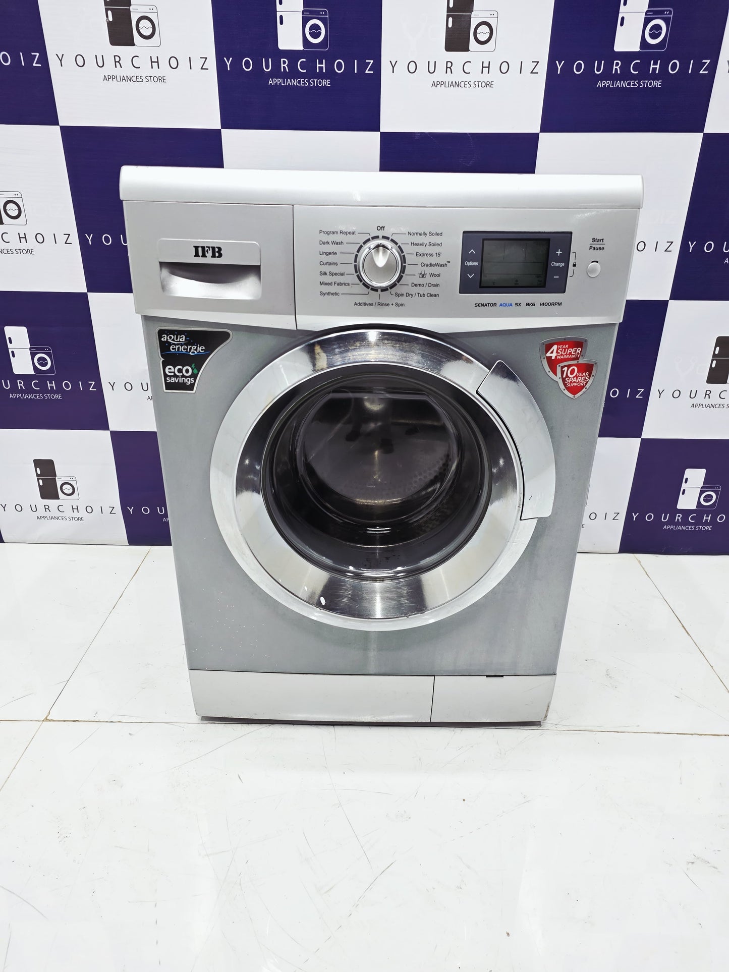 IFB 8kg Front Load Fully Automatic Washing Machine (Pre-Owned)